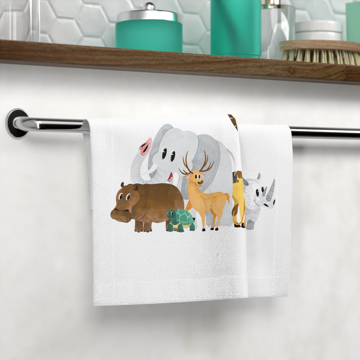 Burp Cloth, Baby Shower Gift, Safari Burp Cloths, Gift for New Mom, Soft Burp Rag for Baby, Gift for Baby Shower, Baby Gift