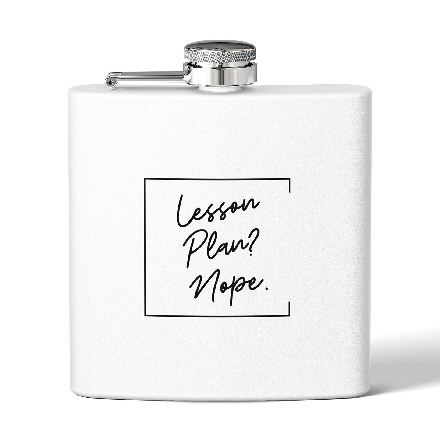 Teacher Flask, Stainless Steel Flask for Teacher Appreciation, Funny Teacher Gift, Retirement Gift For Professor, Funny Flask, Custom Flask