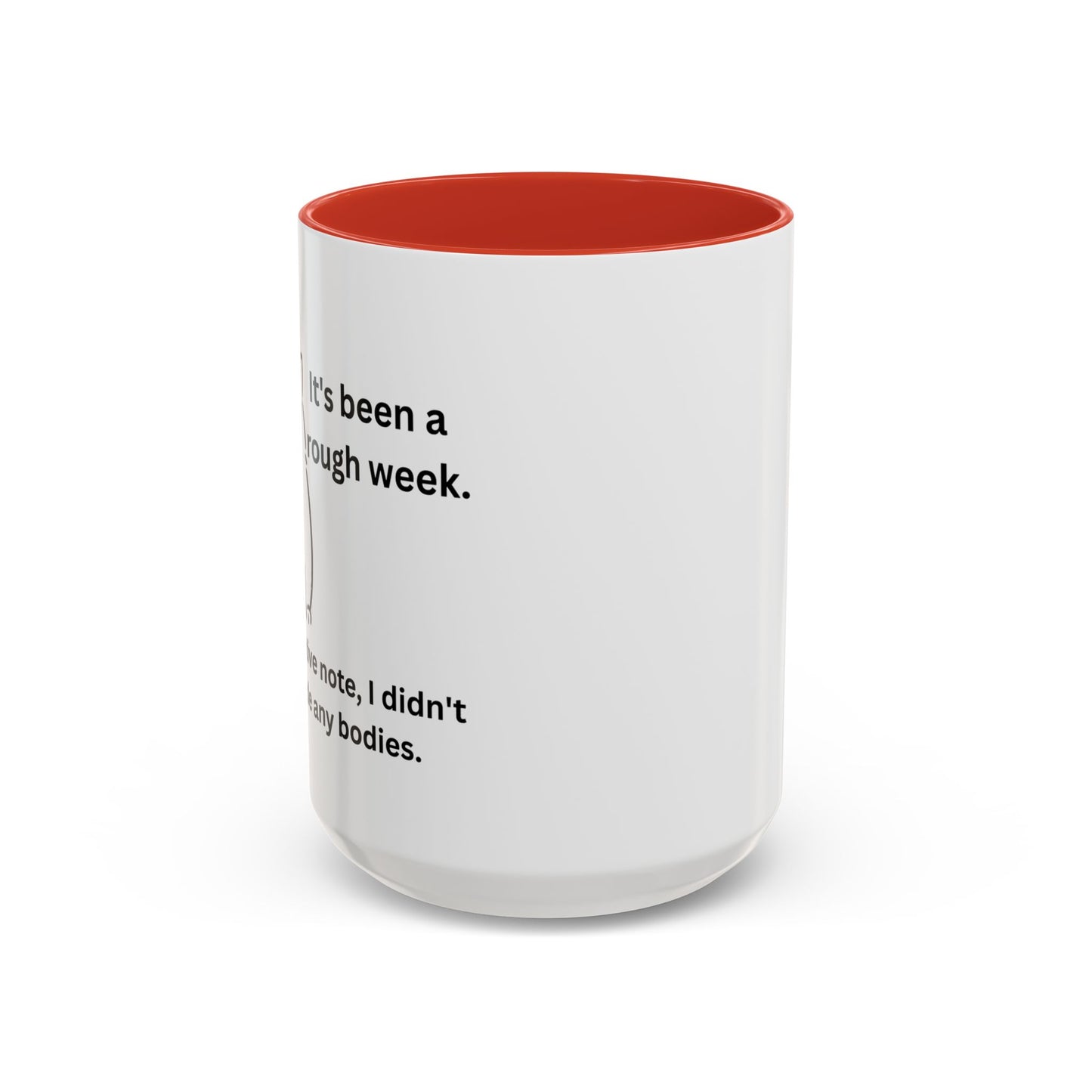 Rough Week Two-Tone Coffee Mugs, 15oz