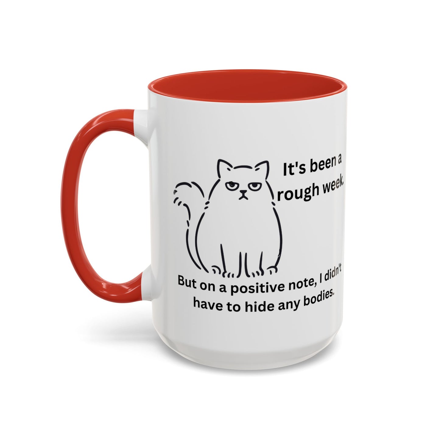 Rough Week Two-Tone Coffee Mugs, 15oz