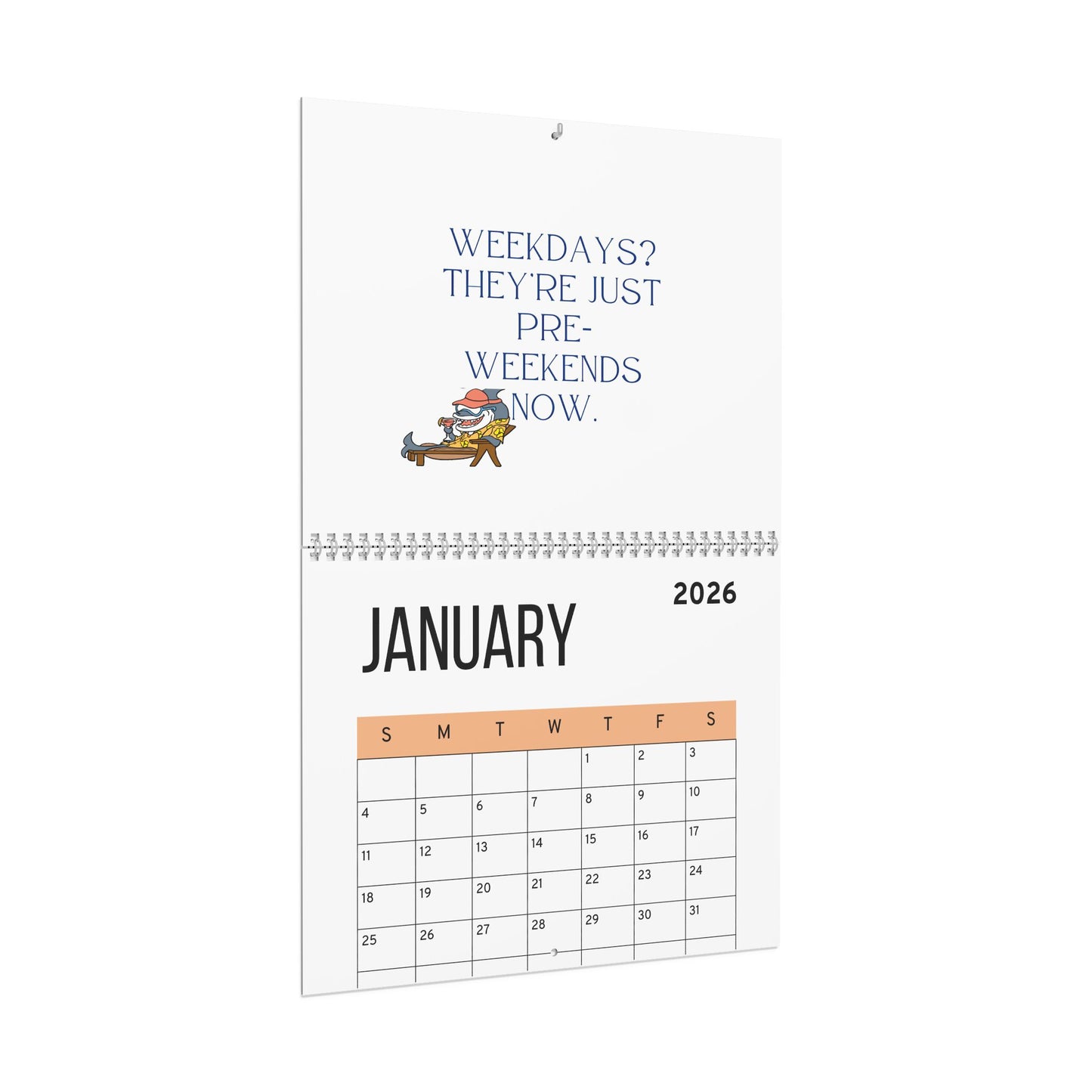 Retirement Gift For Man, Retirement Calendar For Retiree Gift, 2026 Monthly Planner, Funny Retirement Wall Calendar, 2026 Monthly Calendar