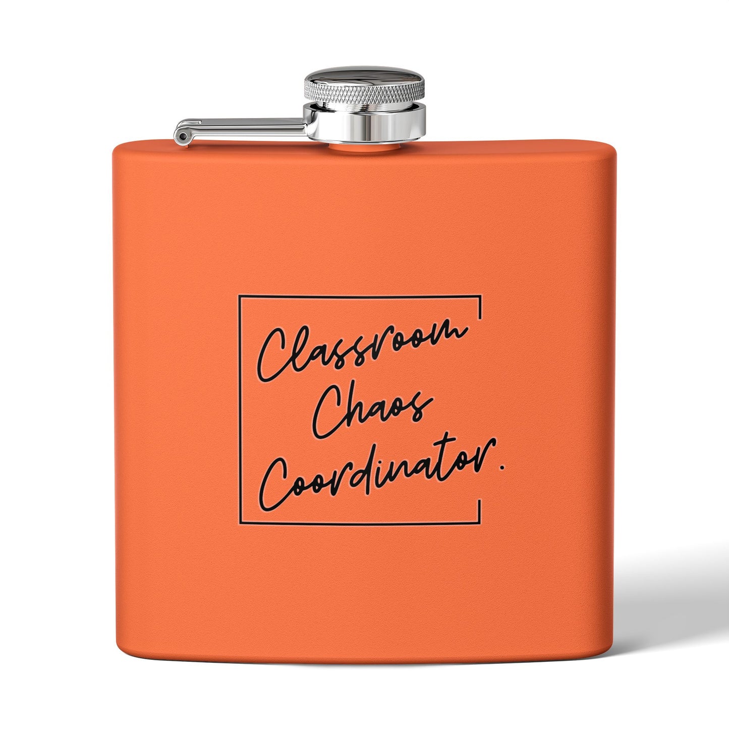 Stainless Steel Flask for Teachers, Funny Teacher Gift, Sarcastic Teacher Flask, Educator Flask, Teacher Appreciation, Teacher Retirement Gift, Custom Flask