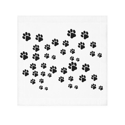 Burp Cloth, Baby Shower Gift, Dog Paws Burp Cloths, Gift for New Mom, Soft Burp Rag for Baby, Gift for Baby Shower, New Mom Gift