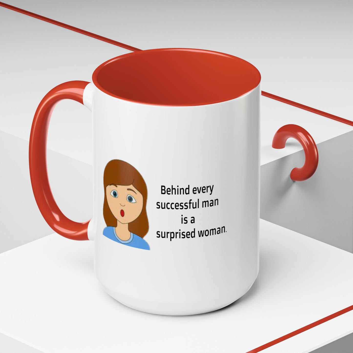 Sarcastic Coffee Mug, Surprised Woman Coffee Mug, Girlfriend Gift for Woman, Funny Coffee Mug, Sarcastic Cup, Coffee Lover Gift For Coffee Drinker