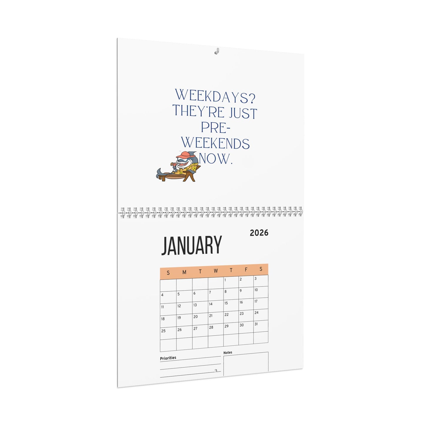Retirement Gift For Woman, Retirement Calendar For Retiree Gift, 2026 Monthly Planner, Funny Retirement Wall Calendar, Wall Decor, 2026 Monthly Calendar