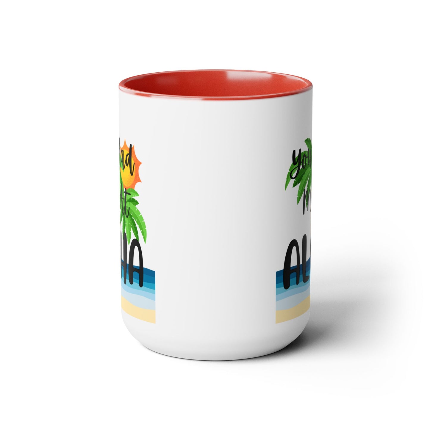 Aloha Coffee Mug, Hawaiian Coffee Mug, Coffee Lover Gift, Gift For Coffee Drinker, Girlfriend Gift, Coffee Drinker Gift, Hawaiian Party Gift