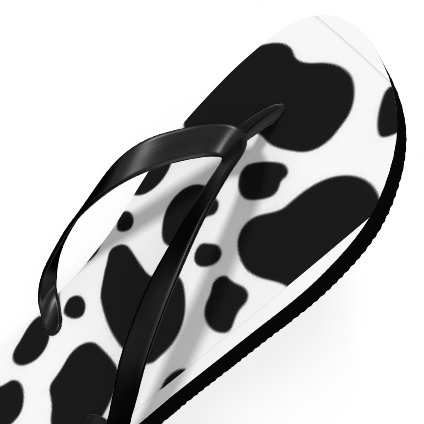 Mens Flip Flops in Dalmatian Print, Fun Sandals for Men, Bachelor Party Flip Flops, Gift for Father, Gift for Dad, Animal Design Sandals