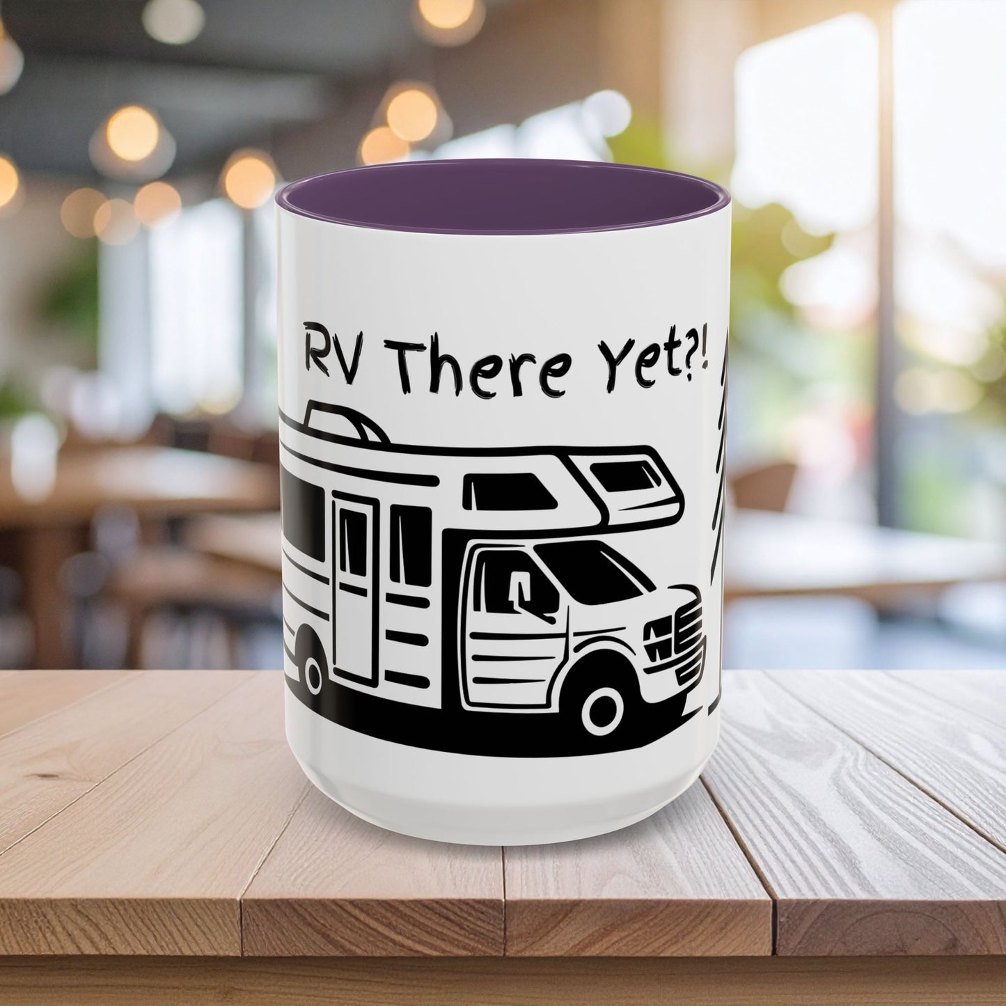 Camper Coffee Mug, Camping Coffee Mug, Camp Kitchen Mug, RV There Yet Mug, Gift for Camper, Gift for RV Lover Gift, RV Gift Idea