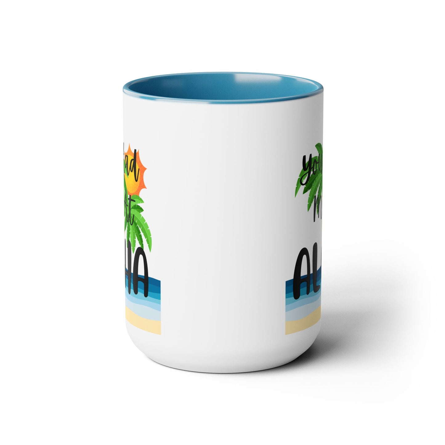 Aloha Coffee Mug, Hawaiian Coffee Mug, Coffee Lover Gift, Gift For Coffee Drinker, Girlfriend Gift, Coffee Drinker Gift, Hawaiian Party Gift