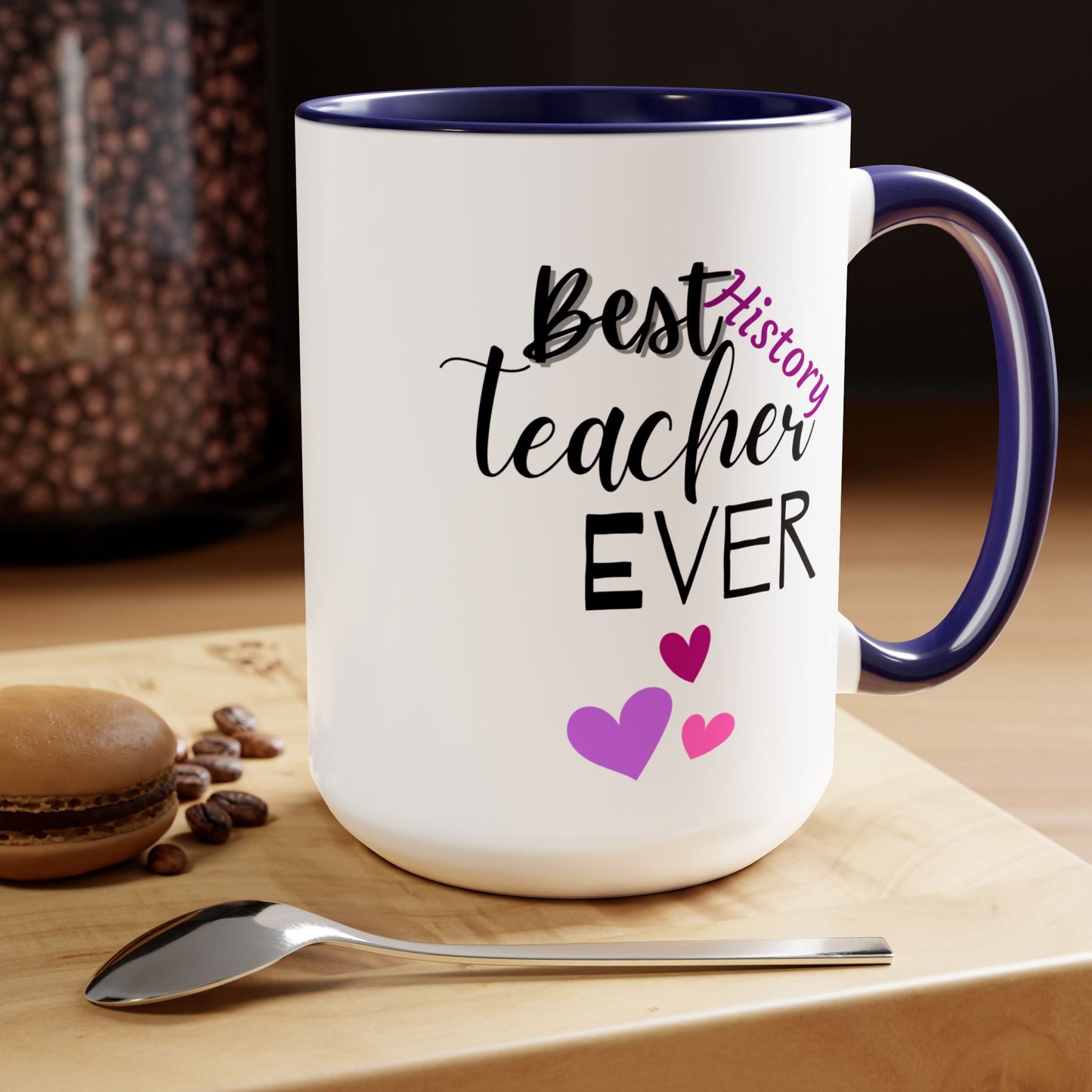 Personalized History Teacher Coffee Mug, Coffee Mug, Coffee Lover Gift, Gift For Teacher, Graduation Gift For Teacher, Best Teacher Gift For Appreciation, PTA Gift Mug for Teacher