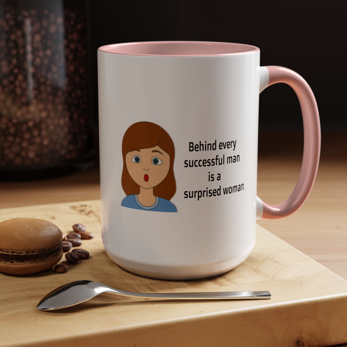 Sarcastic Coffee Mug, Surprised Woman Coffee Mug, Girlfriend Gift for Woman, Funny Coffee Mug, Sarcastic Cup, Coffee Lover Gift For Coffee Drinker