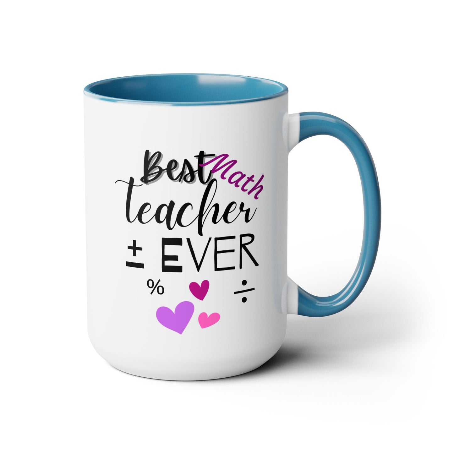 Personalized Teacher Coffee Mug, Coffee Mug, Coffee Lover Gift, Gift For Math Teacher, Graduation Gift For Teacher, Best Math Teacher Gift For Appreciation, PTA Gift Mug for Teacher