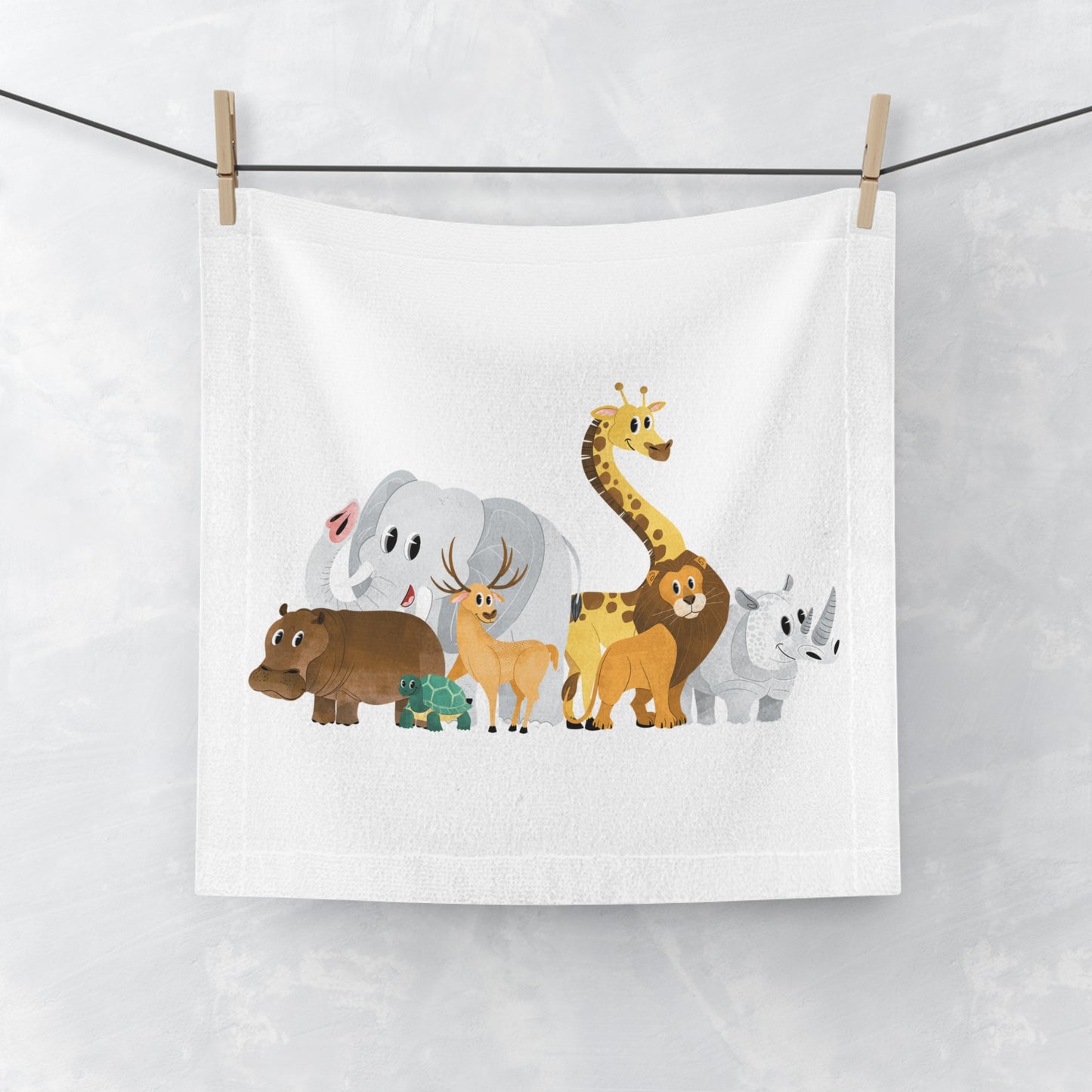 Burp Cloth, Baby Shower Gift, Safari Burp Cloths, Gift for New Mom, Soft Burp Rag for Baby, Gift for Baby Shower, Baby Gift