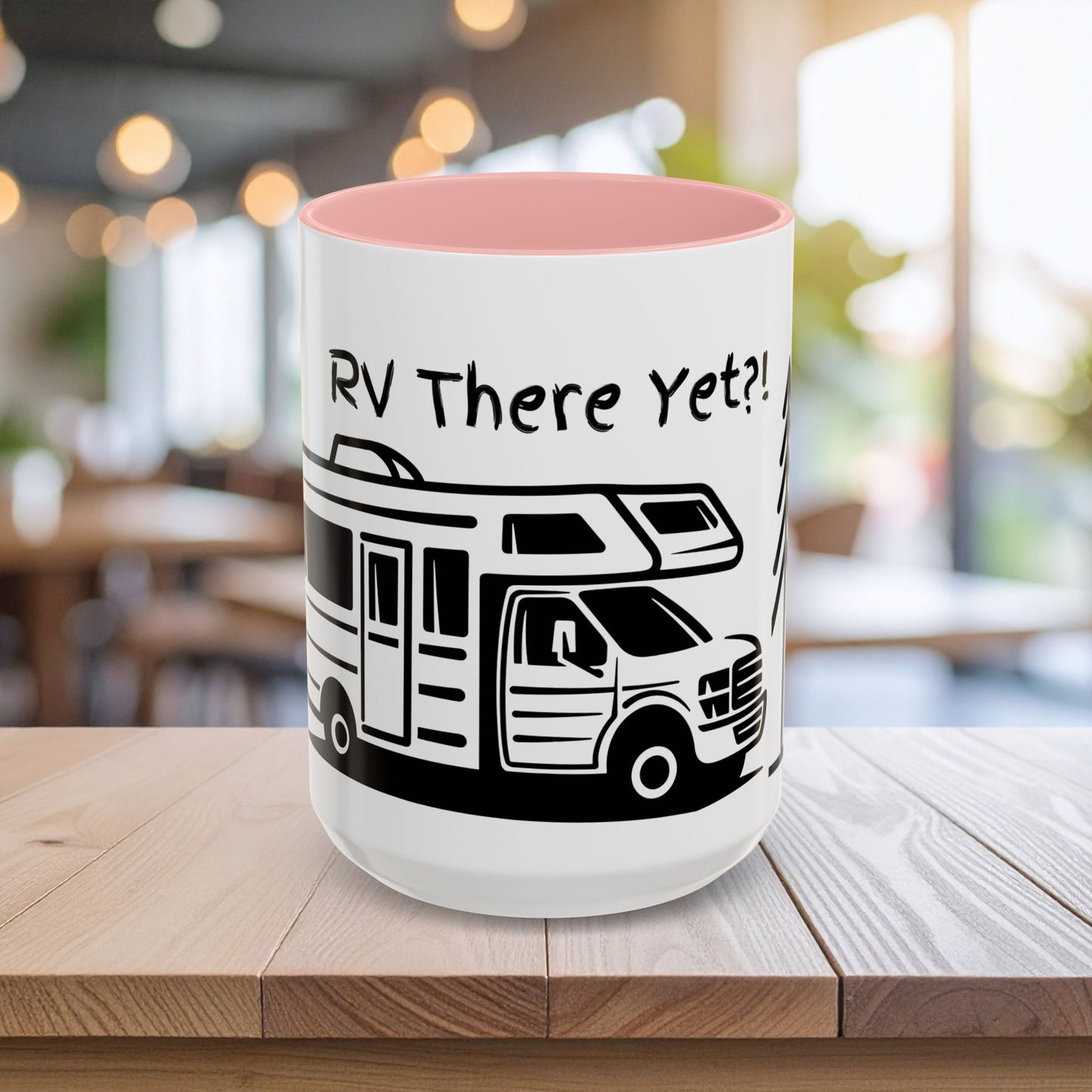 Camper Coffee Mug, Camping Coffee Mug, Camp Kitchen Mug, RV There Yet Mug, Gift for Camper, Gift for RV Lover Gift, RV Gift Idea
