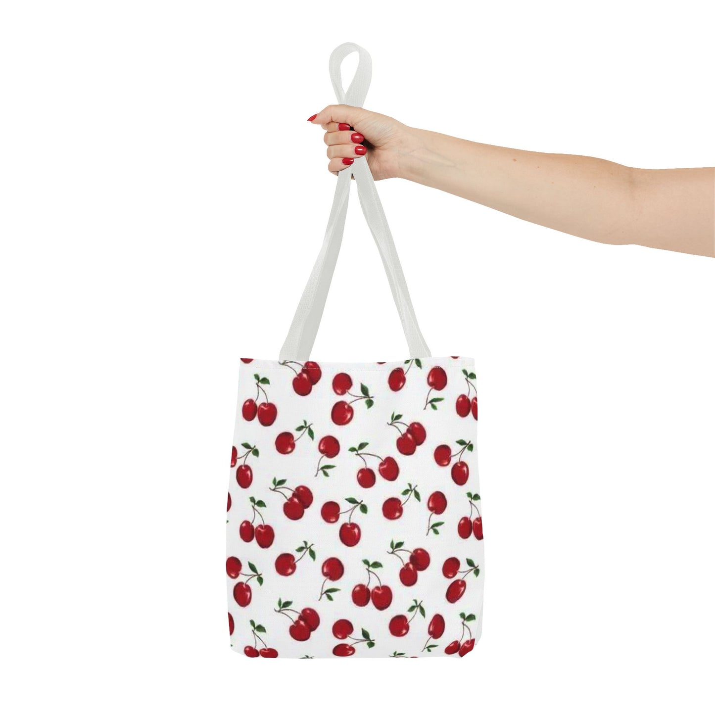 Cherry Tote Bag, Shopping Tote, Grocery Tote Bag, Activity Bag