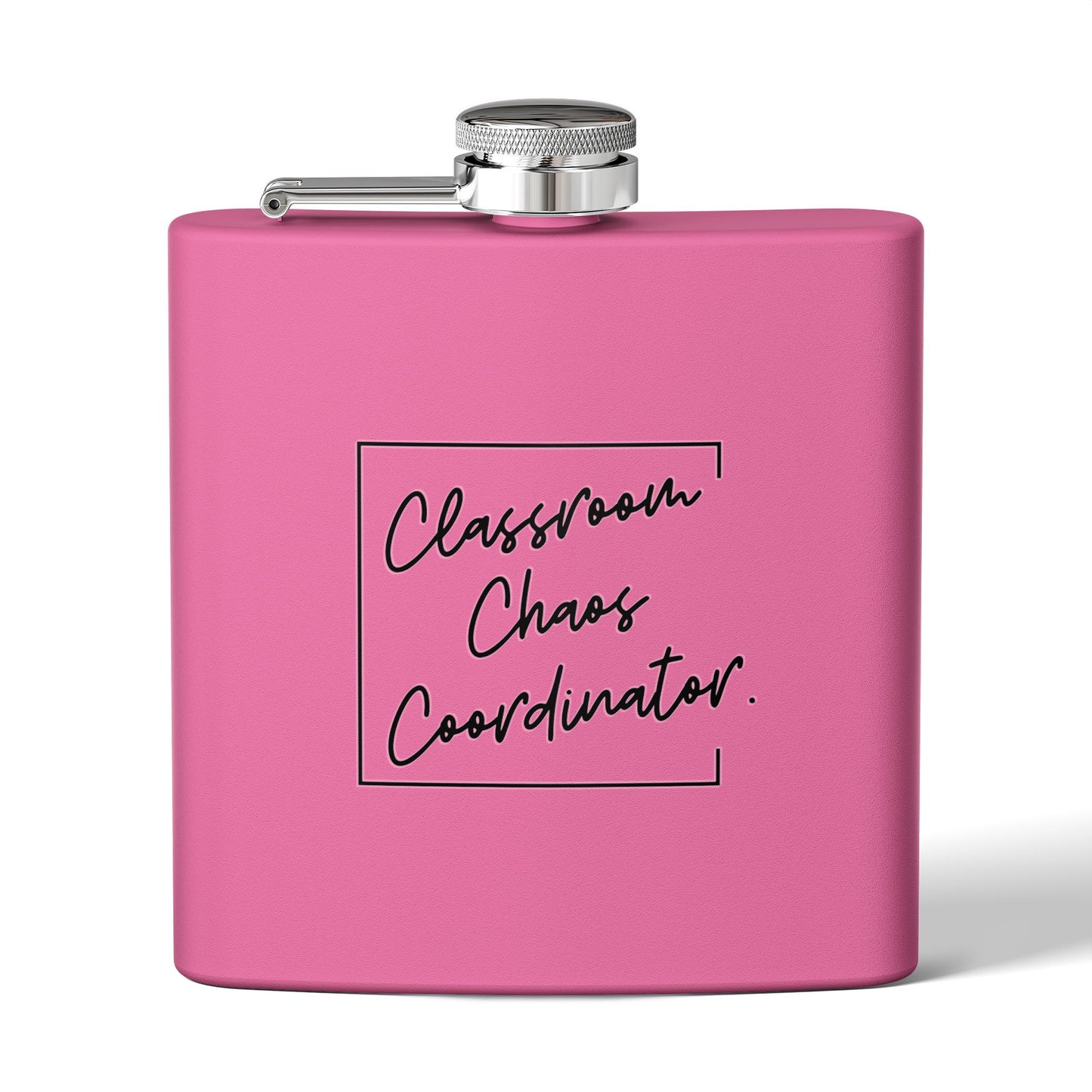 Stainless Steel Flask for Teachers, Funny Teacher Gift, Sarcastic Teacher Flask, Educator Flask, Teacher Appreciation, Teacher Retirement Gift, Custom Flask