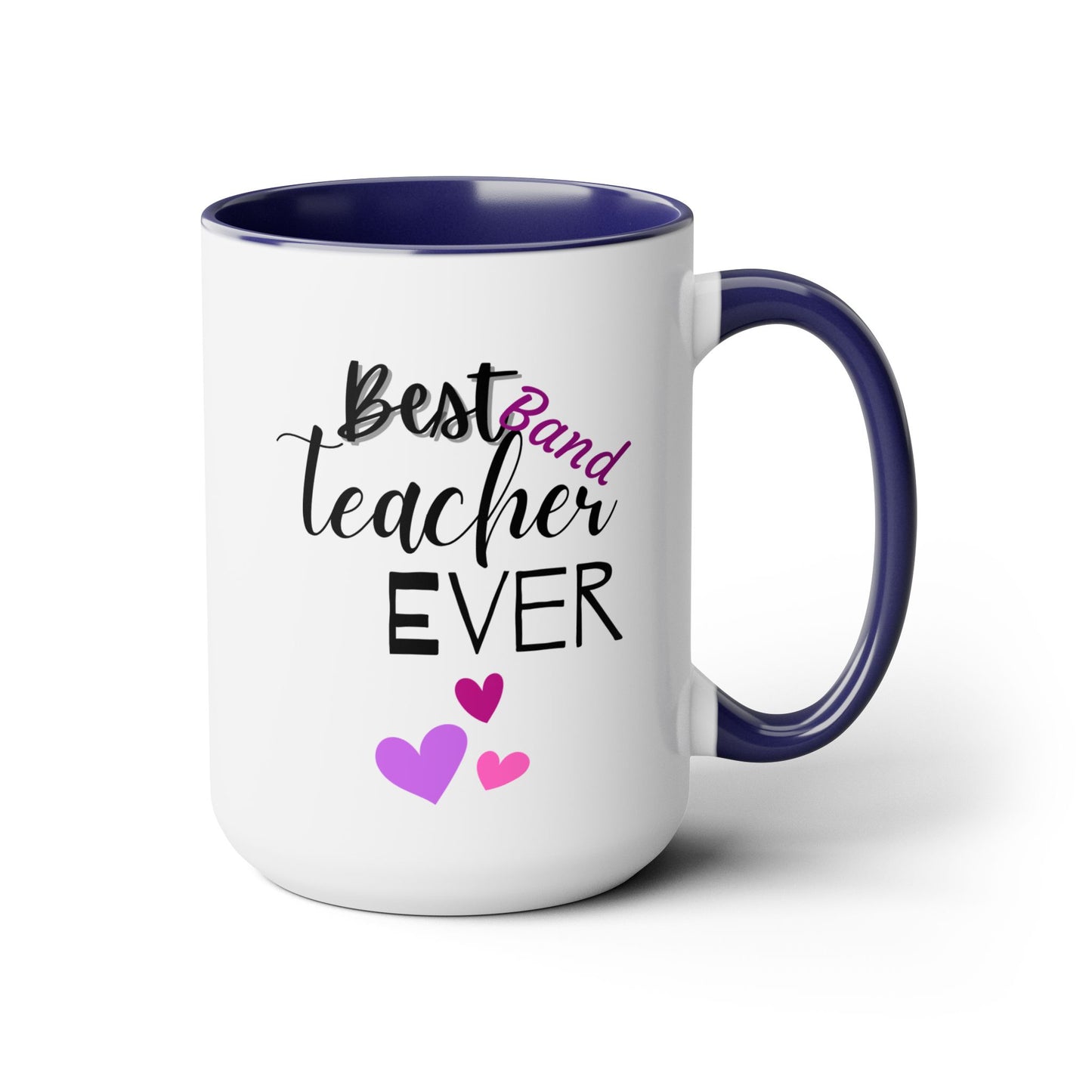 Personalized Teacher Coffee Mug, Coffee Mug, Coffee Lover Gift, Gift For Band Teacher, Graduation Gift For Teacher, Best Band Teacher Gift For Appreciation, PTA Gift Mug for Teacher