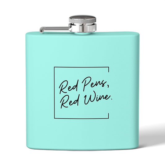 Teacher Flask, Stainless Steel Flask for Teacher Appreciation, Funny Teacher Gift, Retirement Gift For Professor, Funny Flask, Custom Flask