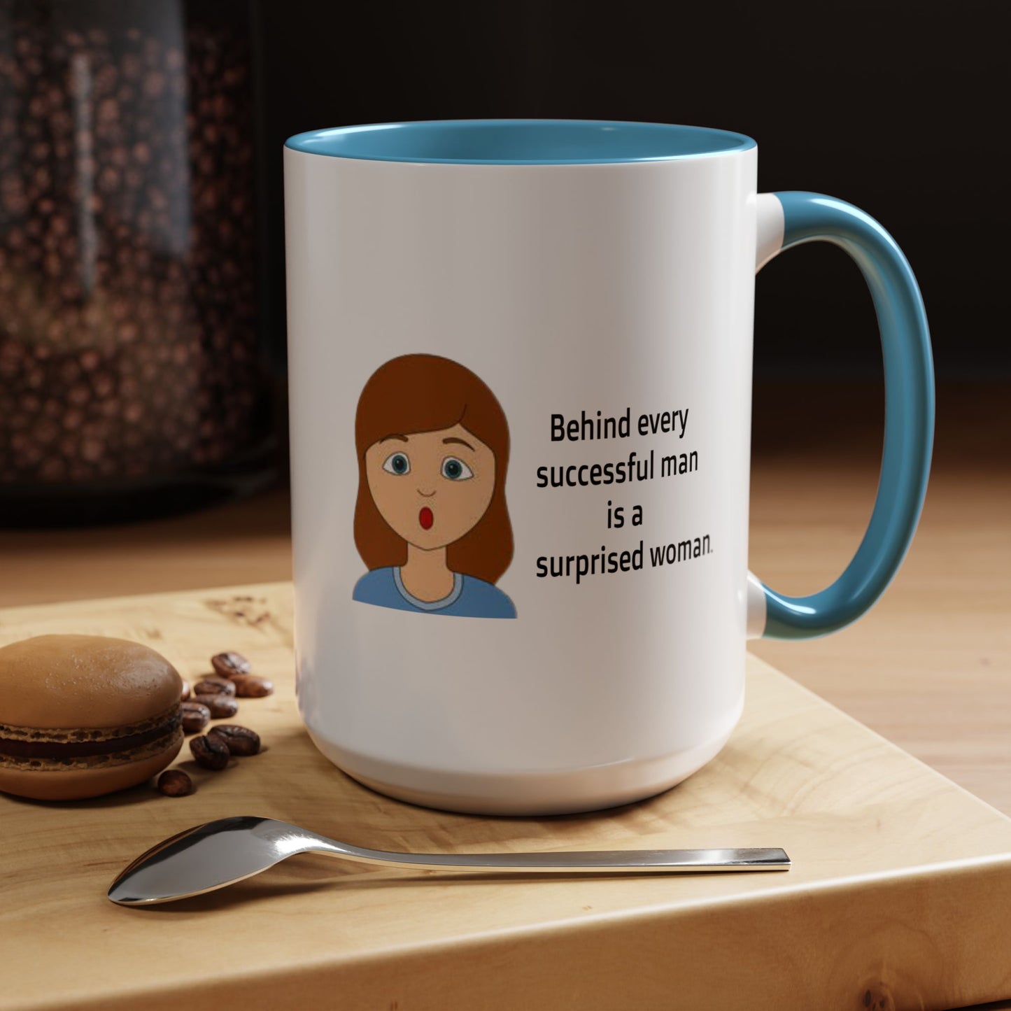 Sarcastic Coffee Mug, Surprised Woman Coffee Mug, Girlfriend Gift for Woman, Funny Coffee Mug, Sarcastic Cup, Coffee Lover Gift For Coffee Drinker