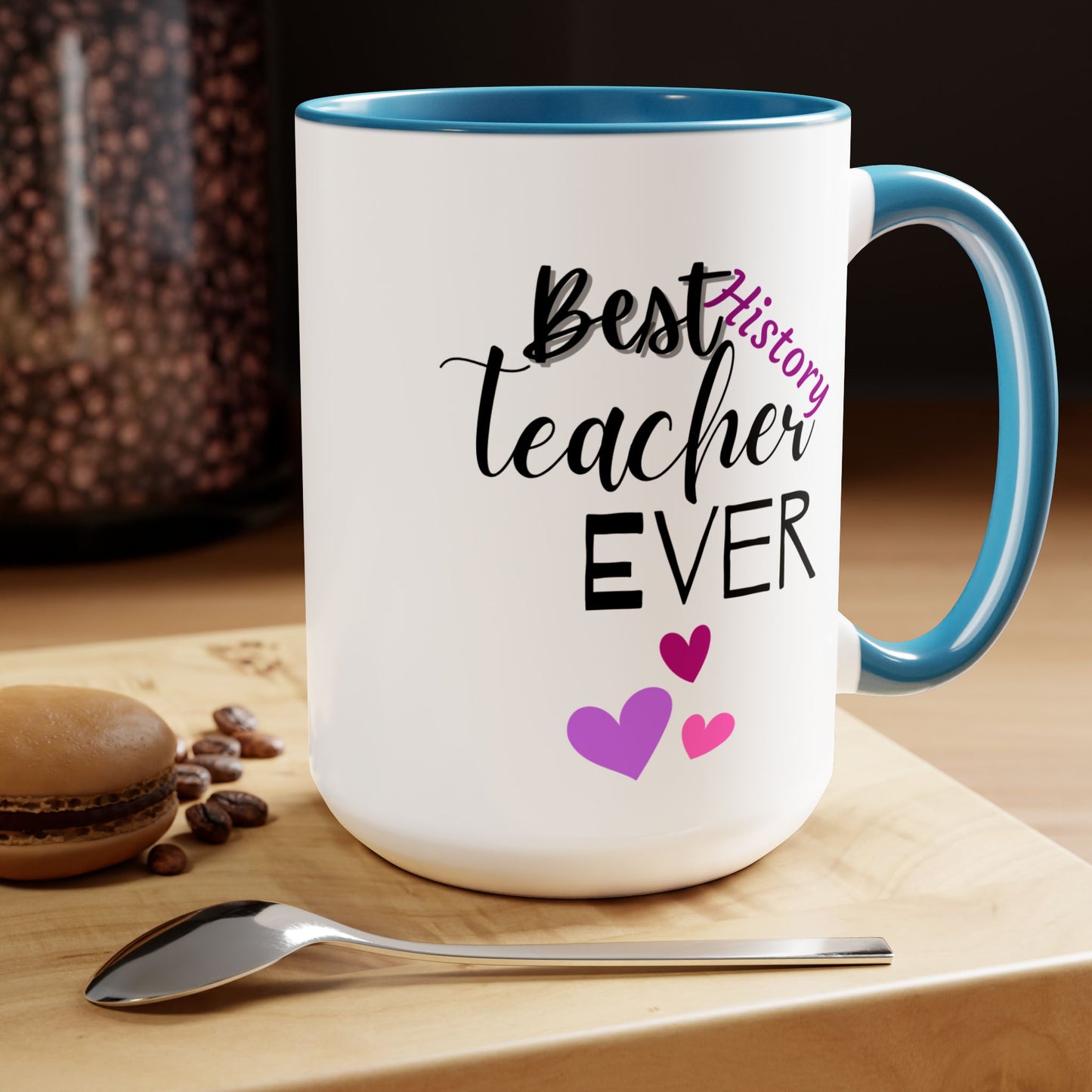 Personalized History Teacher Coffee Mug, Coffee Mug, Coffee Lover Gift, Gift For Teacher, Graduation Gift For Teacher, Best Teacher Gift For Appreciation, PTA Gift Mug for Teacher