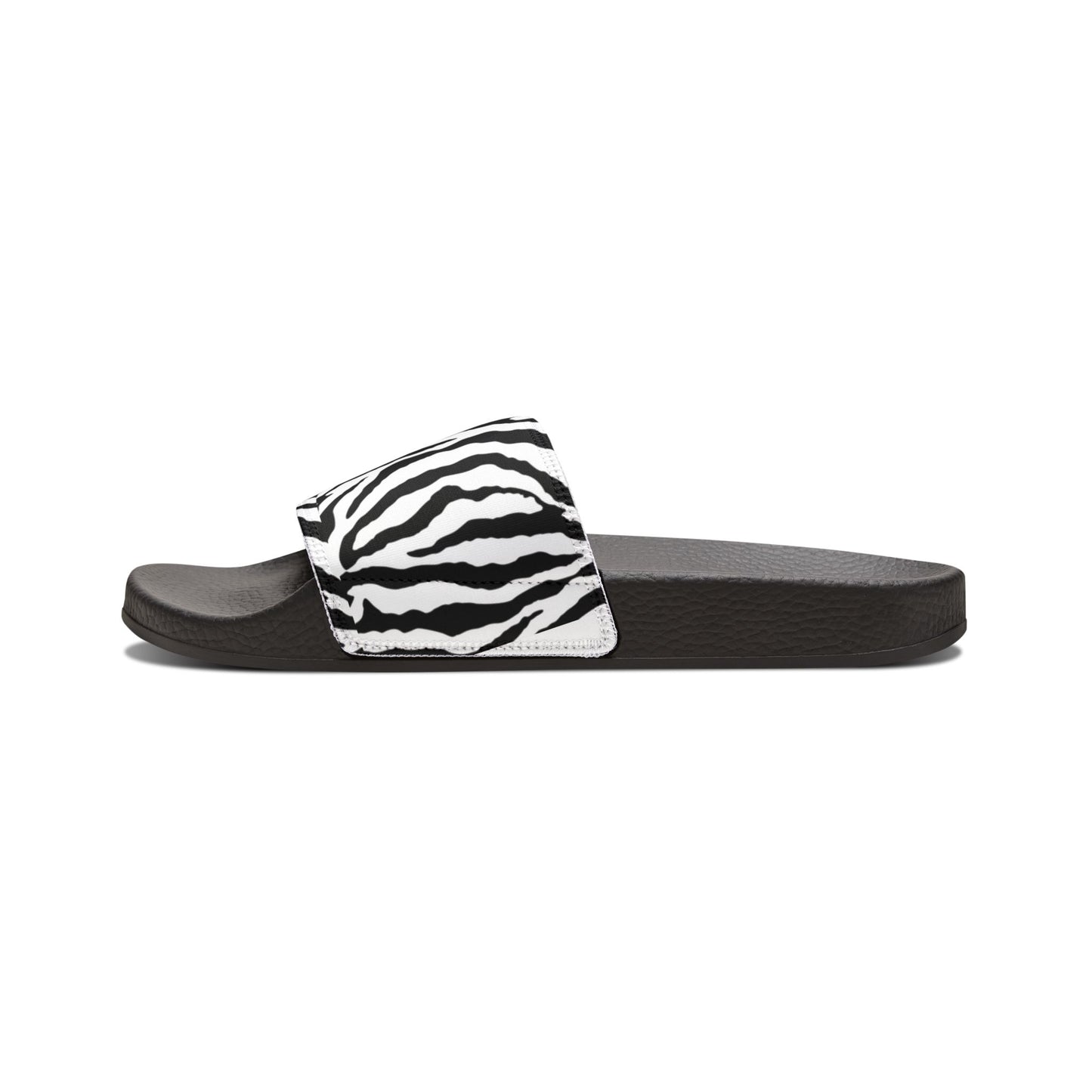 Animal Print Sandals, Zebra Womens Slide Sandals, 8 sizes, Beachwear, Special Occasion Footwear, Bachelorette Party Sandals, Womens Slides, Resort Wear