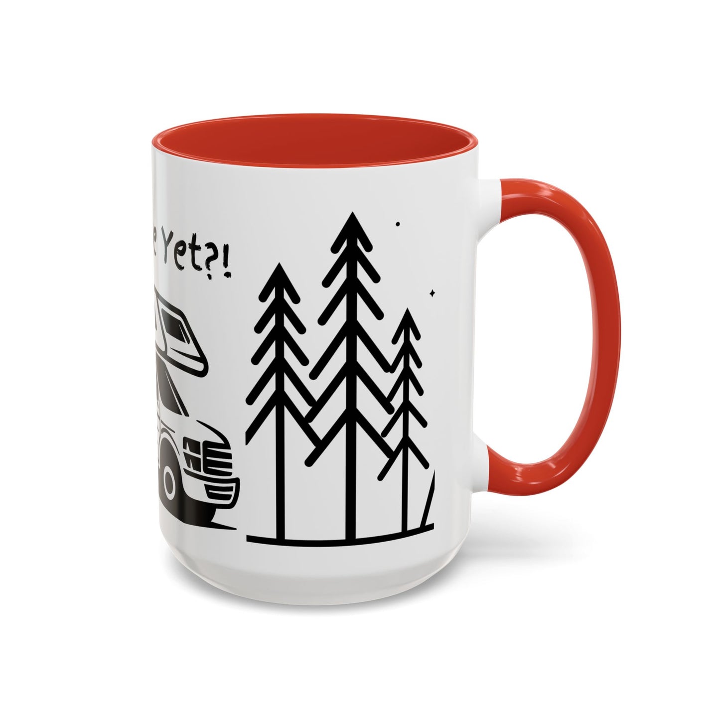 Camping Coffee Mug, Camp Kitchen Mug, Camper Coffee Mug, RV There Yet?! Mug, Gift for Camper, Gift for Coffee Lover, RV Lover Gift, RV Gift Idea