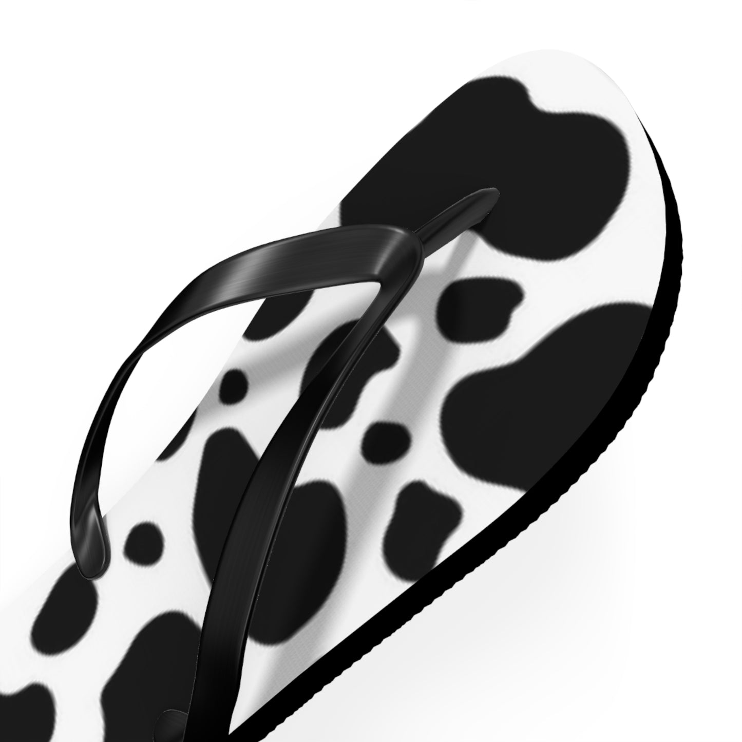 Mens Flip Flops in Dalmatian Print, Fun Sandals for Men, Bachelor Party Flip Flops, Gift for Father, Gift for Dad, Animal Design Sandals