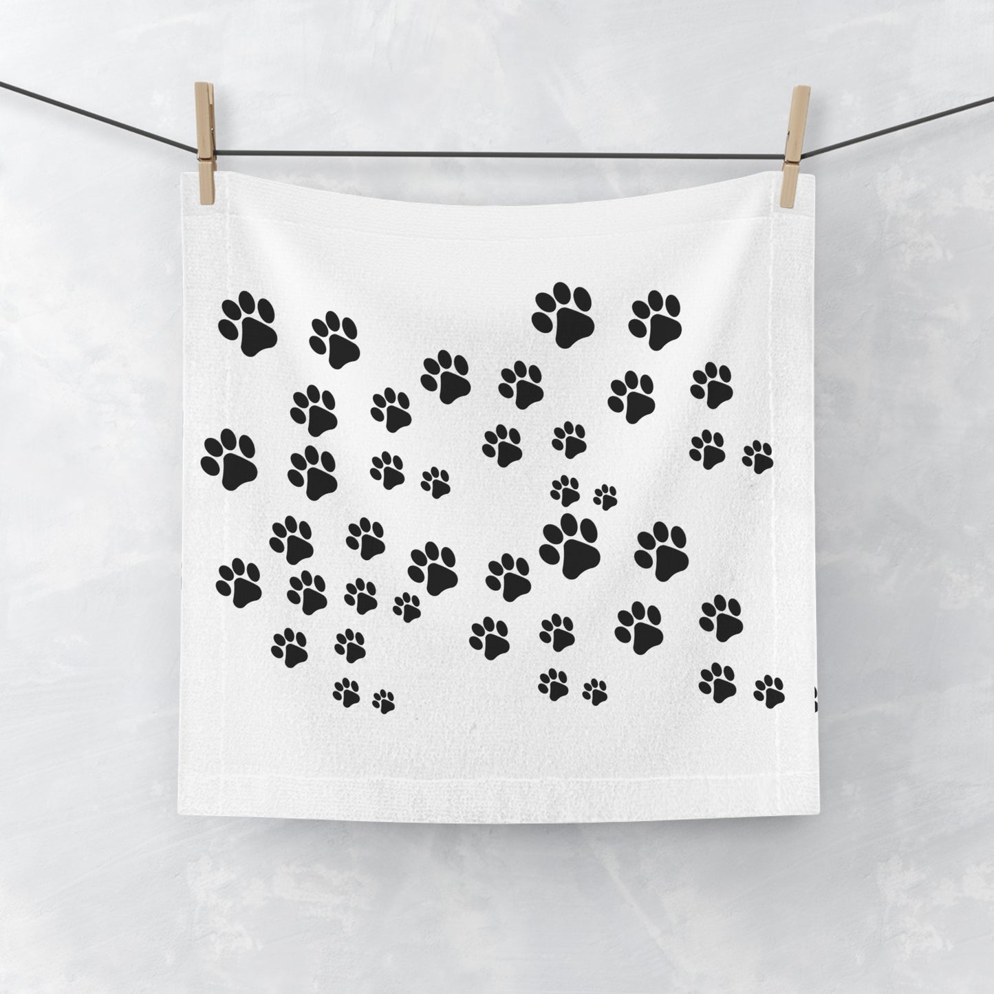 Burp Cloth, Baby Shower Gift, Dog Paws Burp Cloths, Gift for New Mom, Soft Burp Rag for Baby, Gift for Baby Shower, New Mom Gift