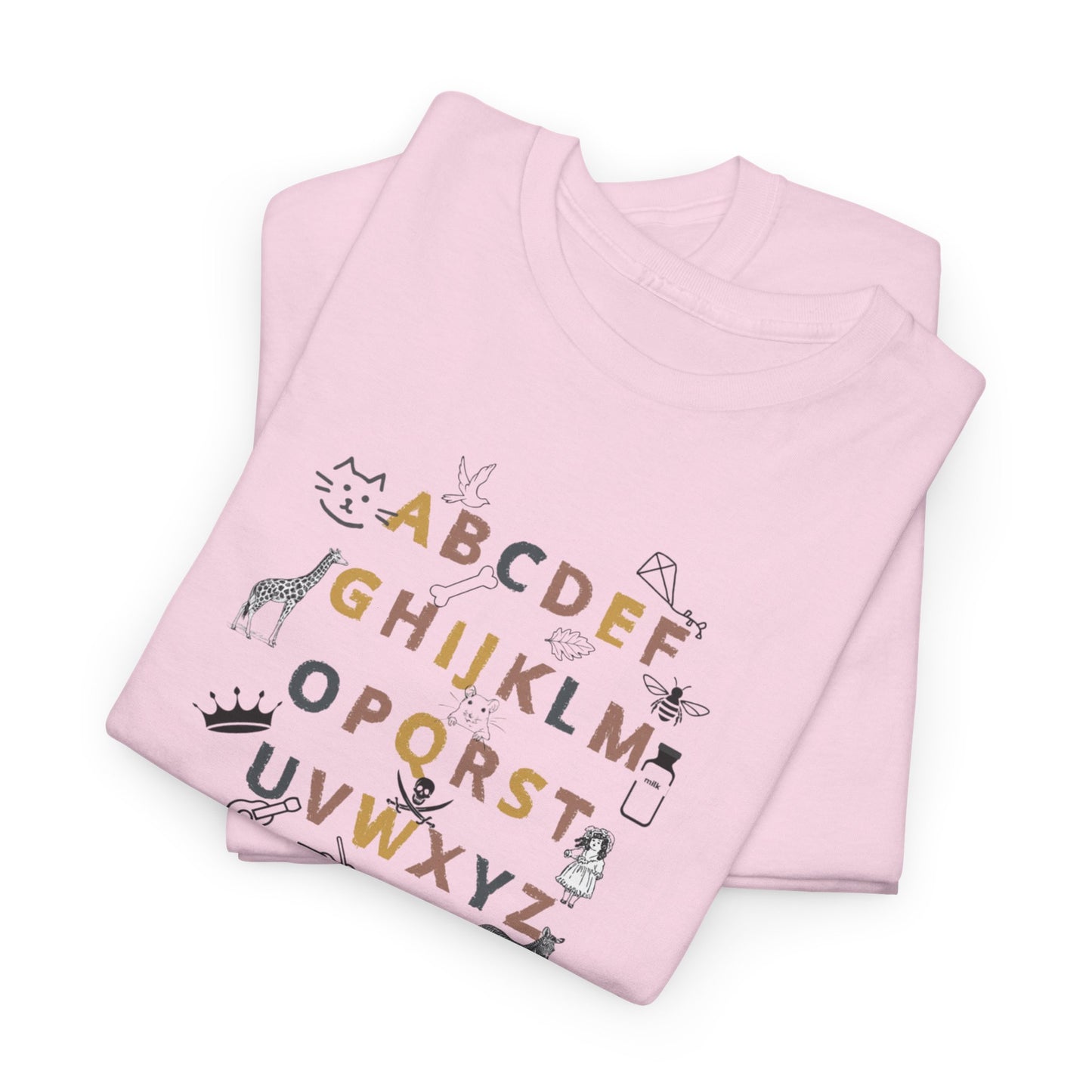 First Grade Teacher T Shirt, Alphabet T Shirt For Teacher, Cotton T Shirt, S-5XL sizes, Back to School Gift for Teacher, Soft Cotton Tee, Alphabet T Shirt