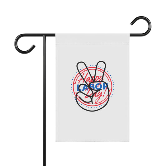Labor Day Flag, Labor Day House Banner, Labor Day Garden Flag, Peace Flag, Patriotic Peace Flag, Labor Day Banner