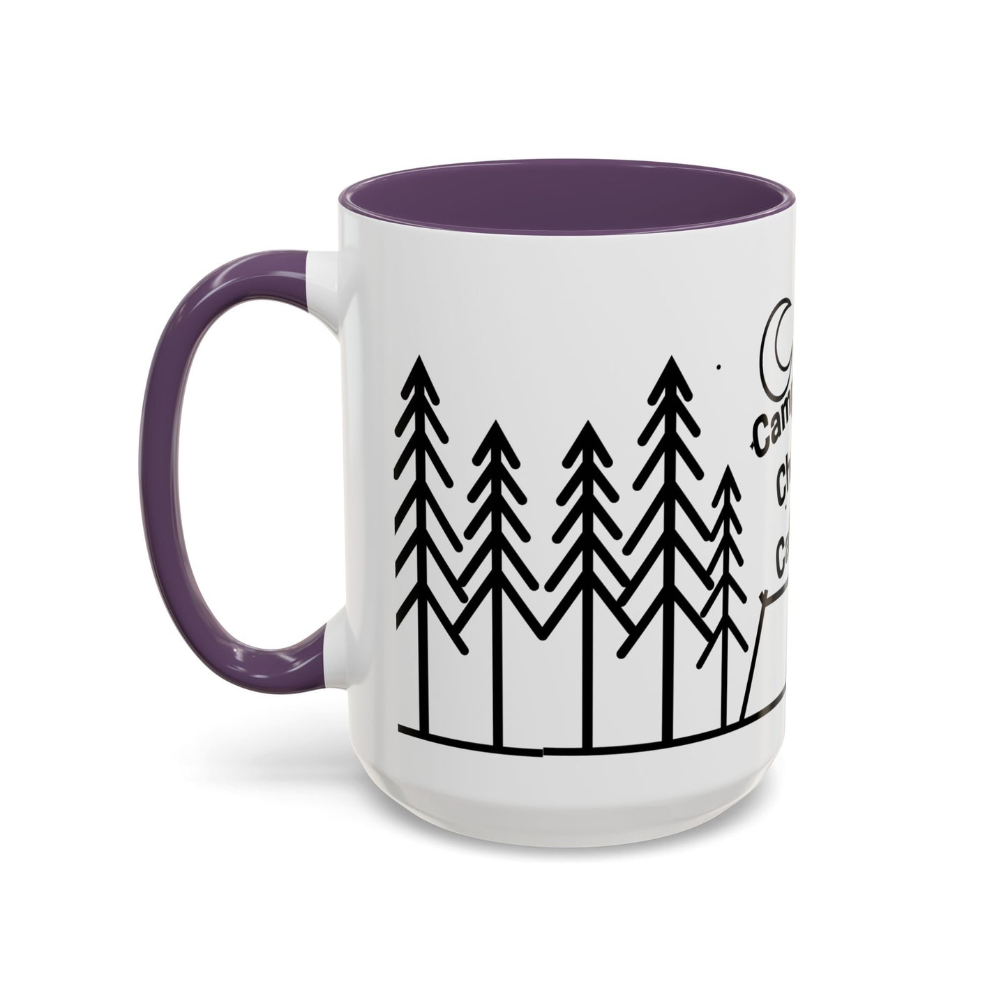 Camping Coffee Mug, Camp Kitchen Mug, Camper Coffee Mug, Camping Chaos Caffeine Mug, Gift for Camper, Gift for Coffee Lover, RV Lover Gift