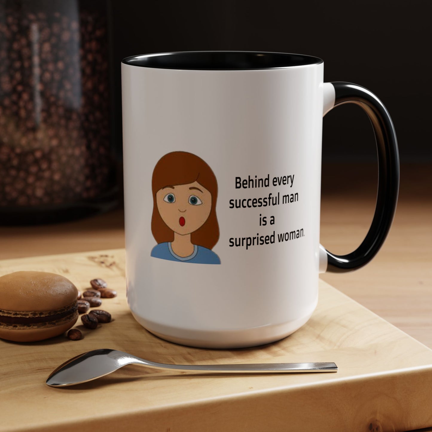 Sarcastic Coffee Mug, Surprised Woman Coffee Mug, Girlfriend Gift for Woman, Funny Coffee Mug, Sarcastic Cup, Coffee Lover Gift For Coffee Drinker