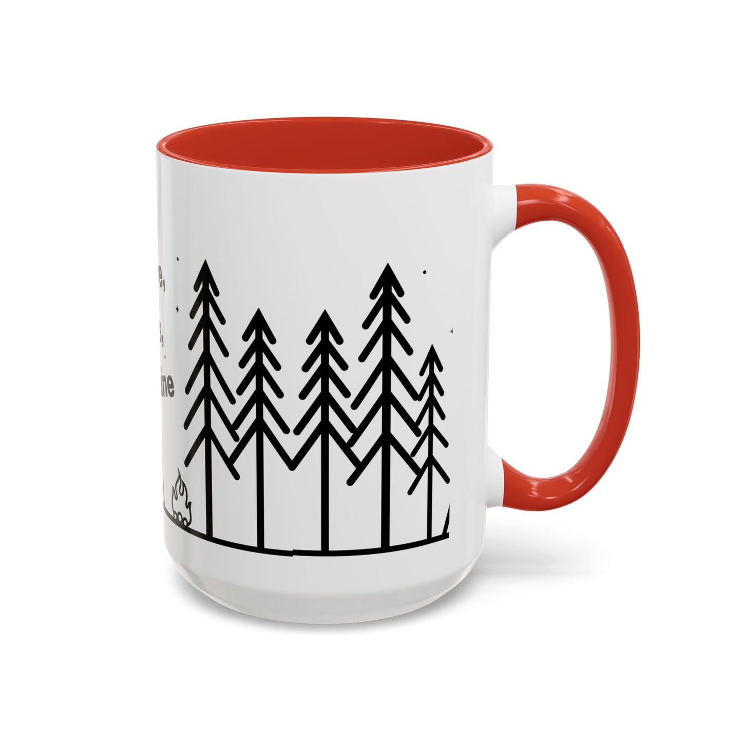 Camping Coffee Mug, Camp Kitchen Mug, Camper Coffee Mug, Camping Chaos Caffeine Mug, Gift for Camper, Gift for Coffee Lover, RV Lover Gift