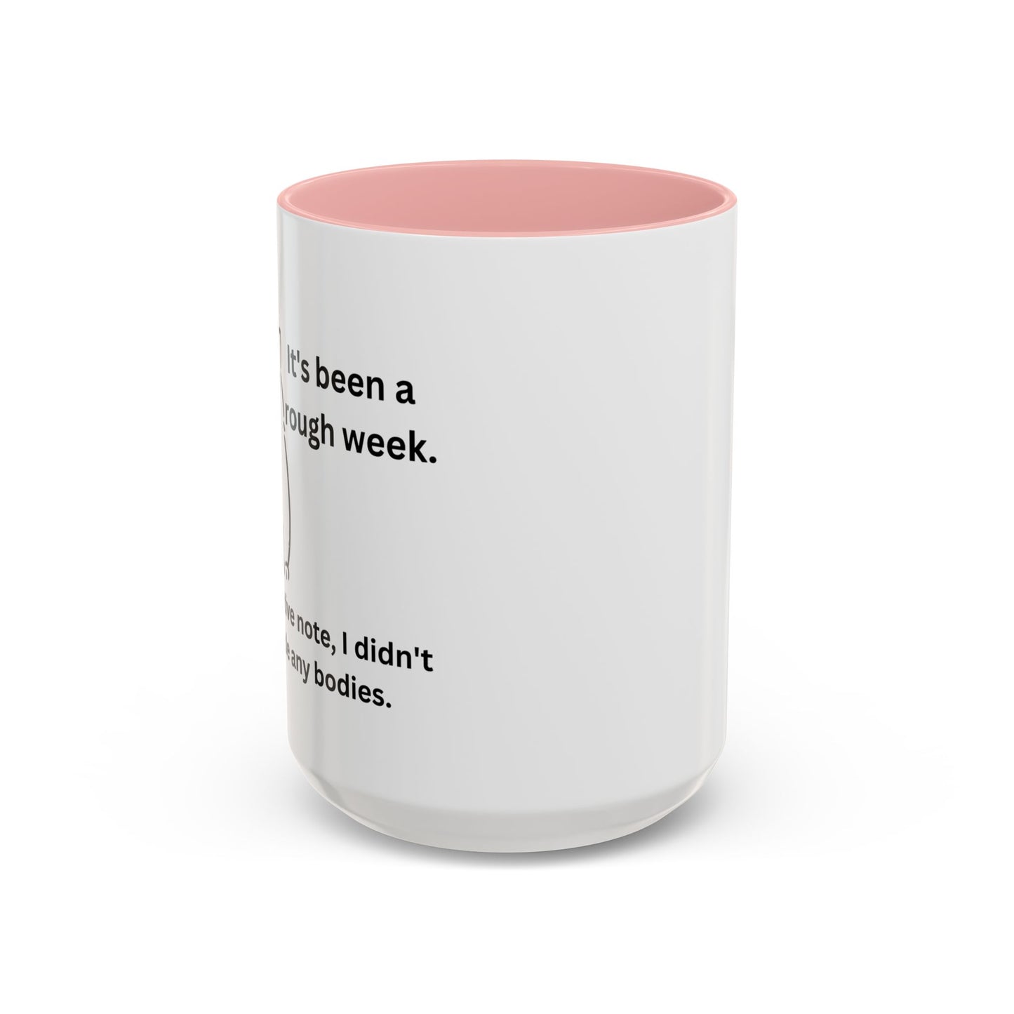 Rough Week Two-Tone Coffee Mugs, 15oz