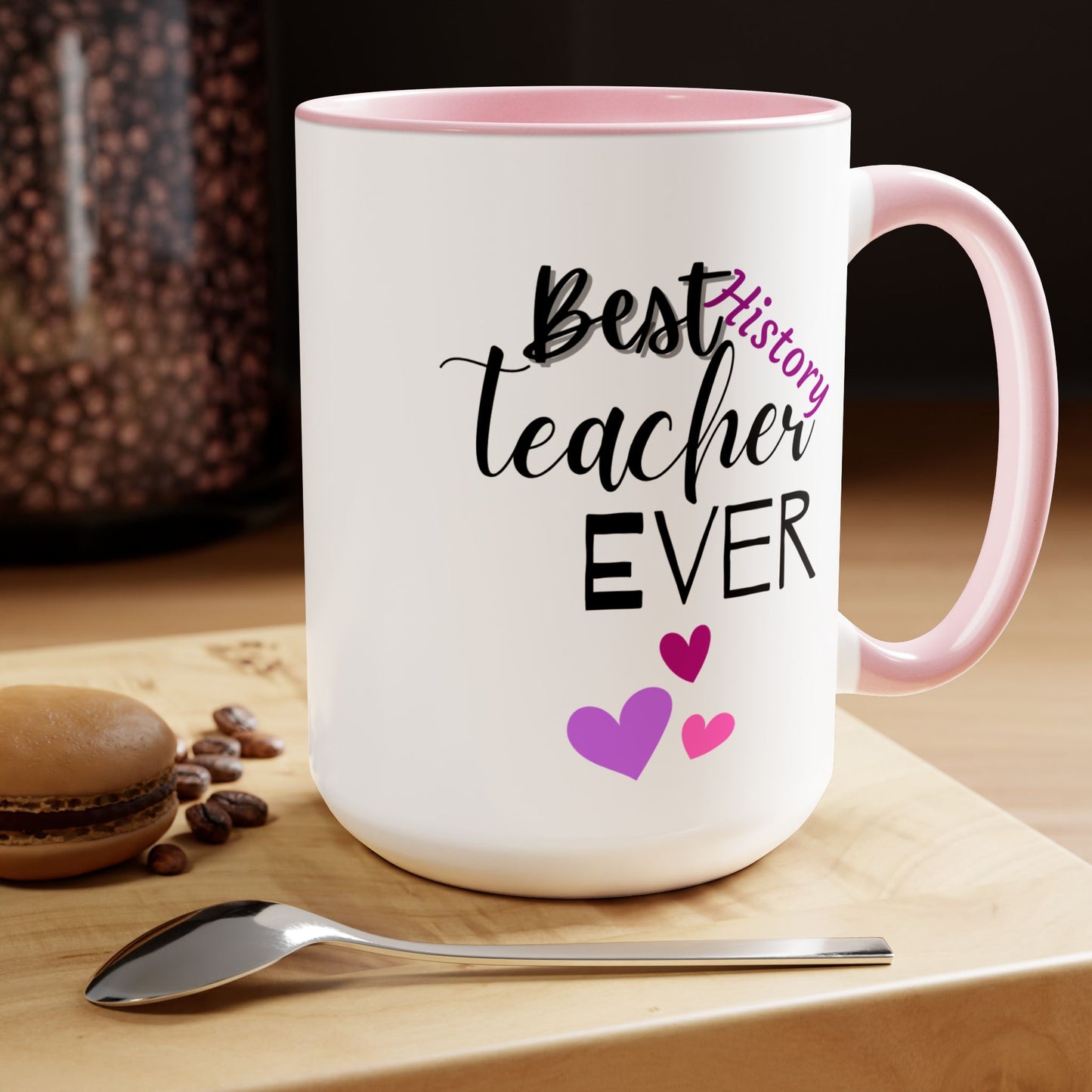 Personalized History Teacher Coffee Mug, Coffee Mug, Coffee Lover Gift, Gift For Teacher, Graduation Gift For Teacher, Best Teacher Gift For Appreciation, PTA Gift Mug for Teacher
