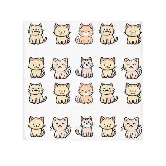 Burp Cloth, Baby Shower Gift, Kittens Burp Cloth, Gift for New Mom, Soft Burp Rag for Baby, Baby Gift, Shower Gift for Baby