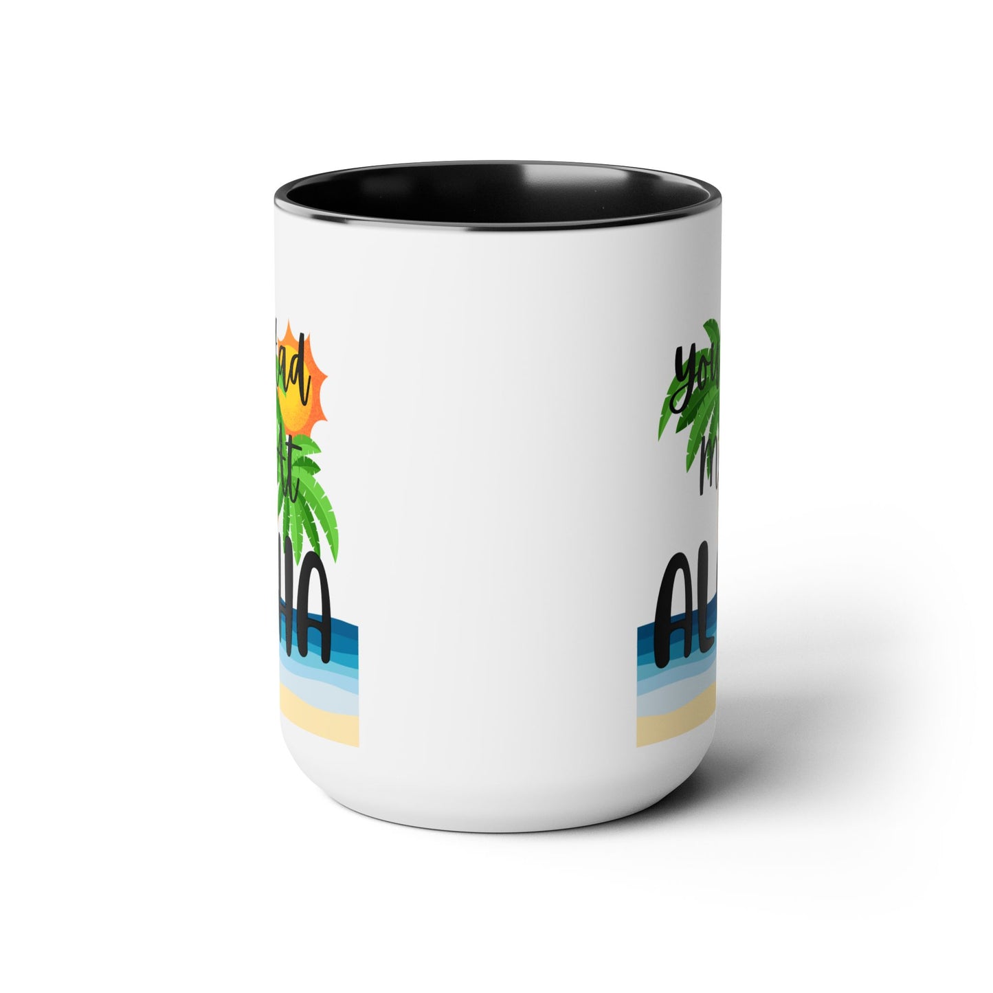 Aloha Coffee Mug, Hawaiian Coffee Mug, Coffee Lover Gift, Gift For Coffee Drinker, Girlfriend Gift, Coffee Drinker Gift, Hawaiian Party Gift