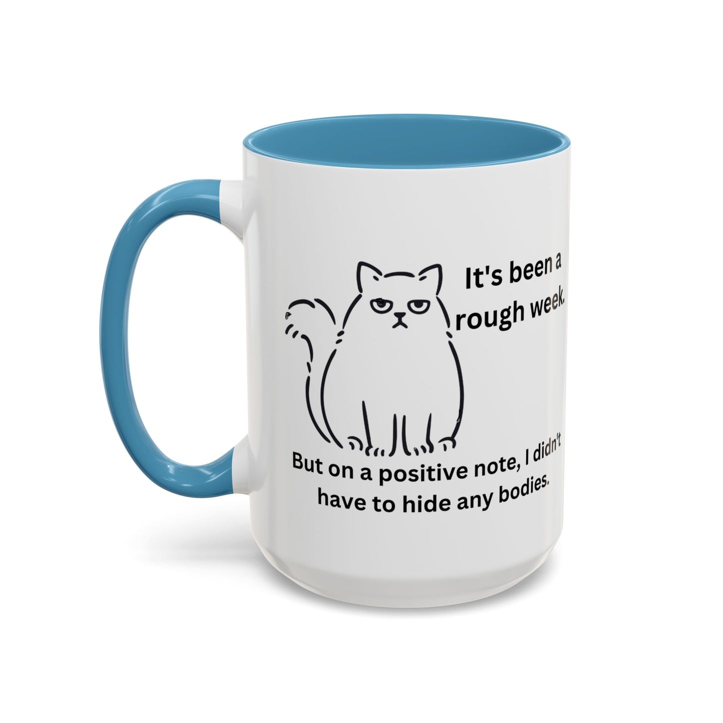 Rough Week Two-Tone Coffee Mugs, 15oz