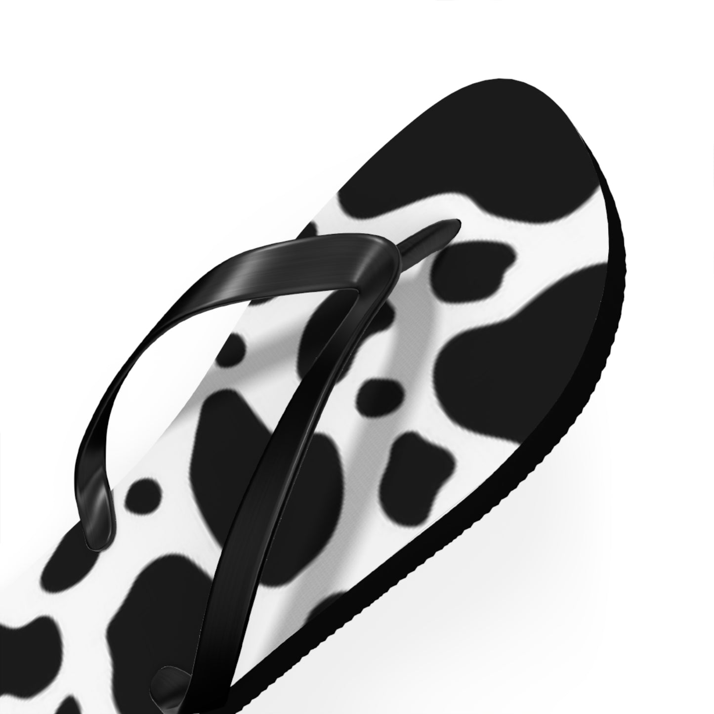 Mens Flip Flops in Dalmatian Print, Fun Sandals for Men, Bachelor Party Flip Flops, Gift for Father, Gift for Dad, Animal Design Sandals