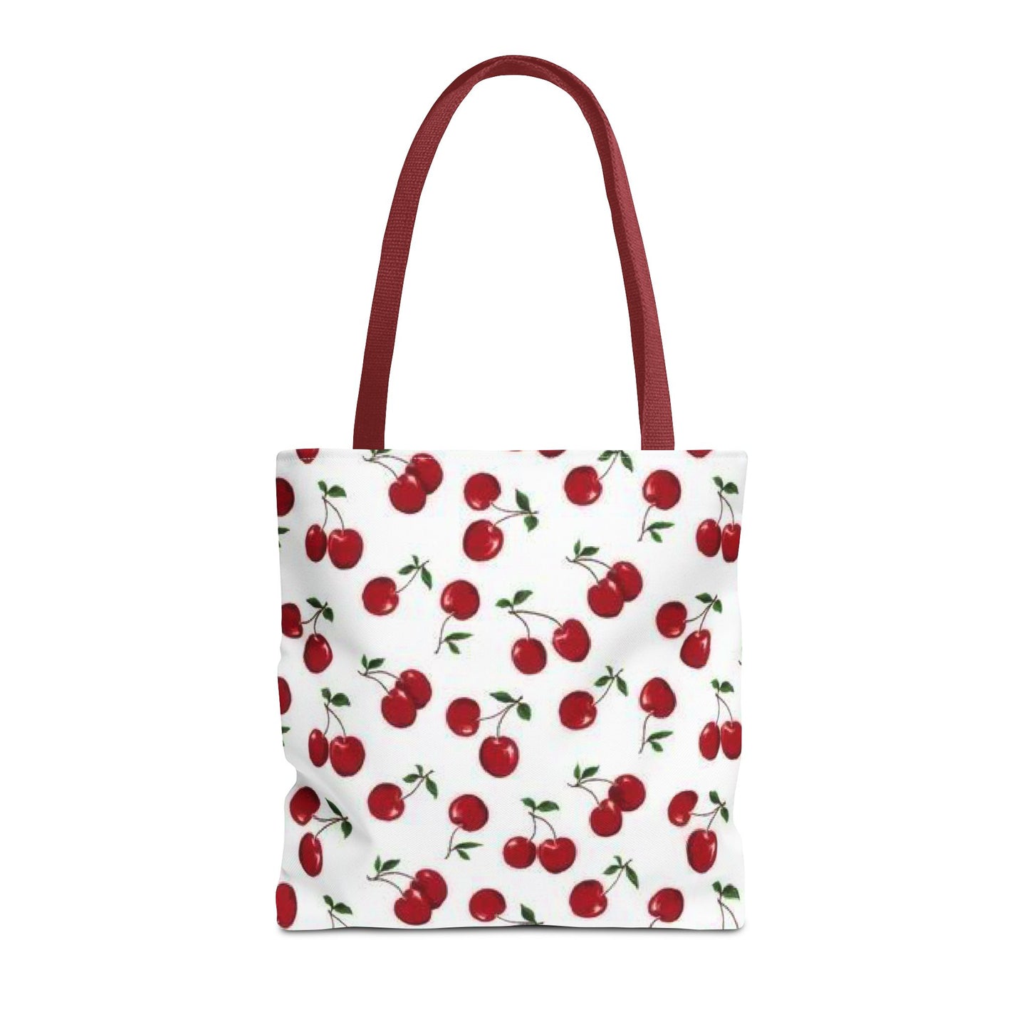 Cherry Tote Bag, Shopping Tote, Grocery Tote Bag, Activity Bag