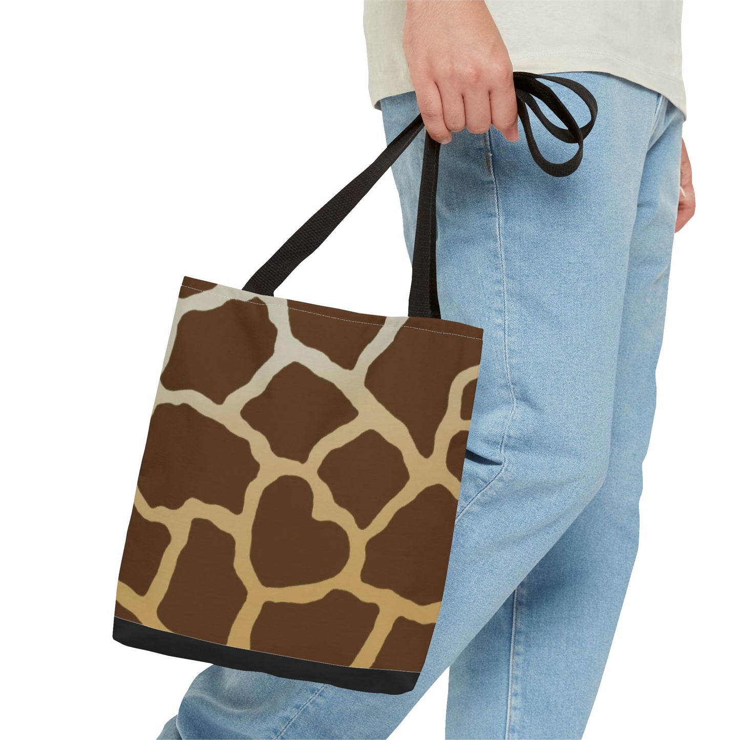 Grocery Tote Bag, Giraffe Tote Bag, Shopping Tote, Grocery Bag, Activity Bag, Book Bag, Book Tote, Canvas Bag, Animal Print Tote Bag