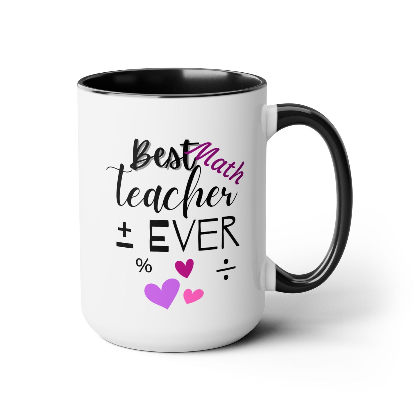 Personalized Teacher Coffee Mug, Coffee Mug, Coffee Lover Gift, Gift For Math Teacher, Graduation Gift For Teacher, Best Math Teacher Gift For Appreciation, PTA Gift Mug for Teacher