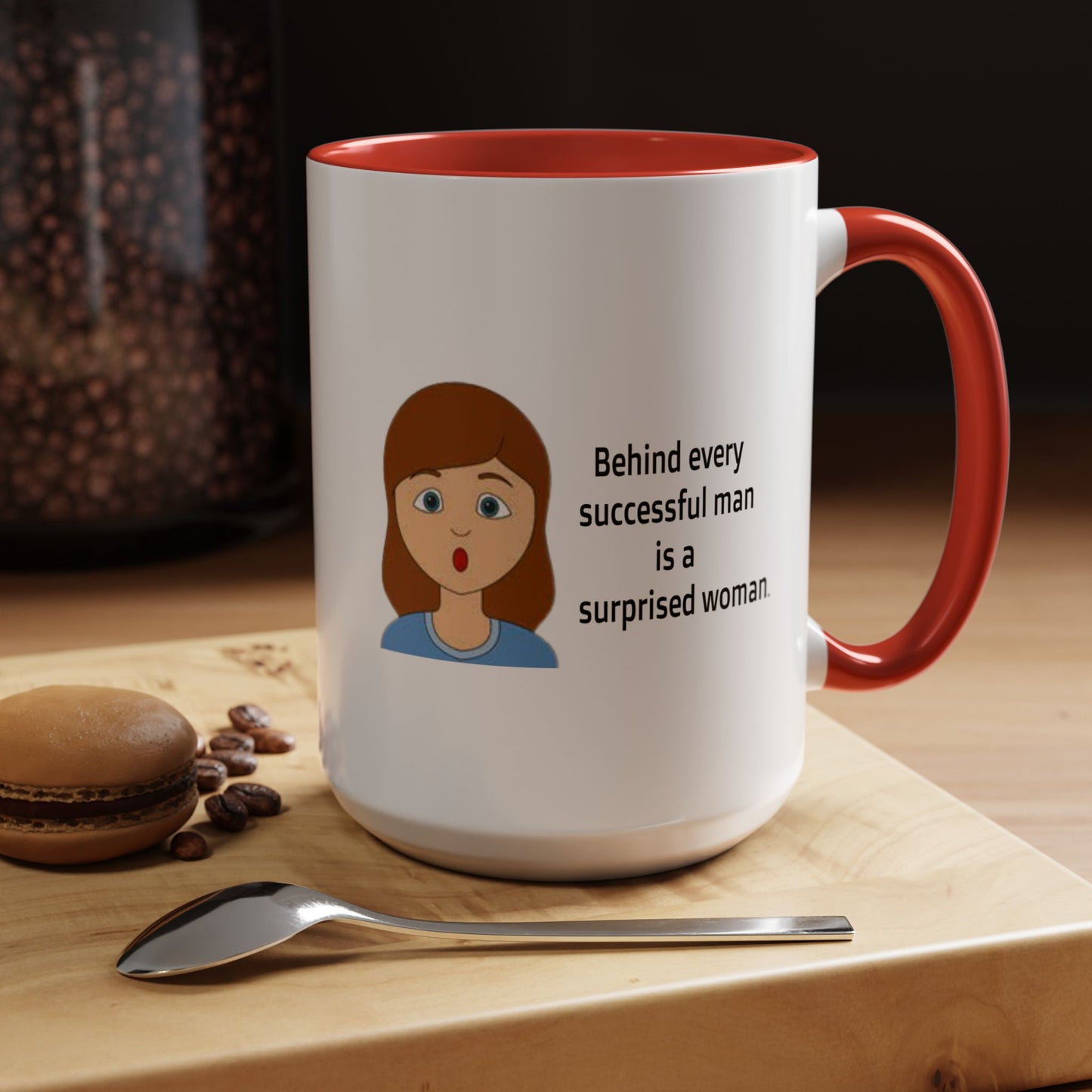Sarcastic Coffee Mug, Surprised Woman Coffee Mug, Girlfriend Gift for Woman, Funny Coffee Mug, Sarcastic Cup, Coffee Lover Gift For Coffee Drinker