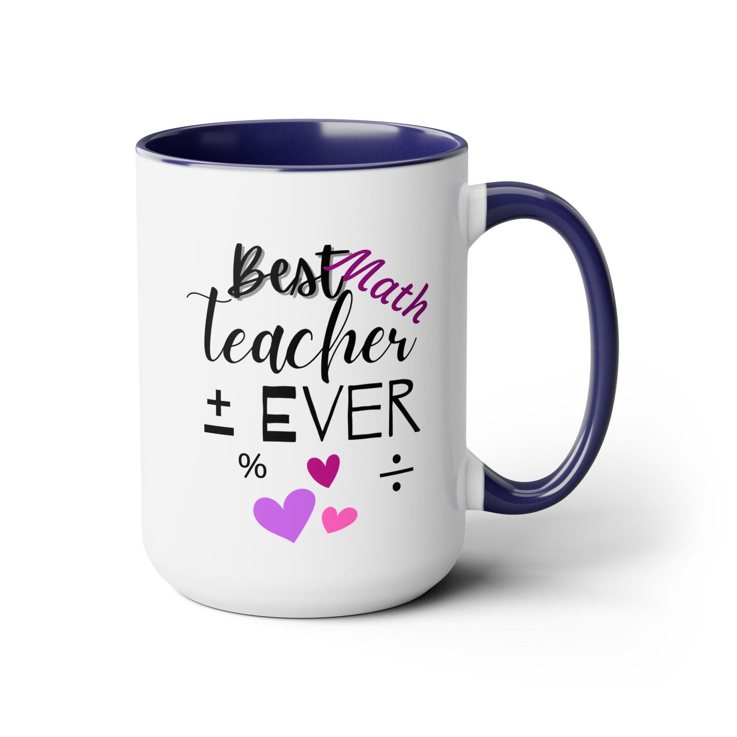 Personalized Teacher Coffee Mug, Coffee Mug, Coffee Lover Gift, Gift For Math Teacher, Graduation Gift For Teacher, Best Math Teacher Gift For Appreciation, PTA Gift Mug for Teacher