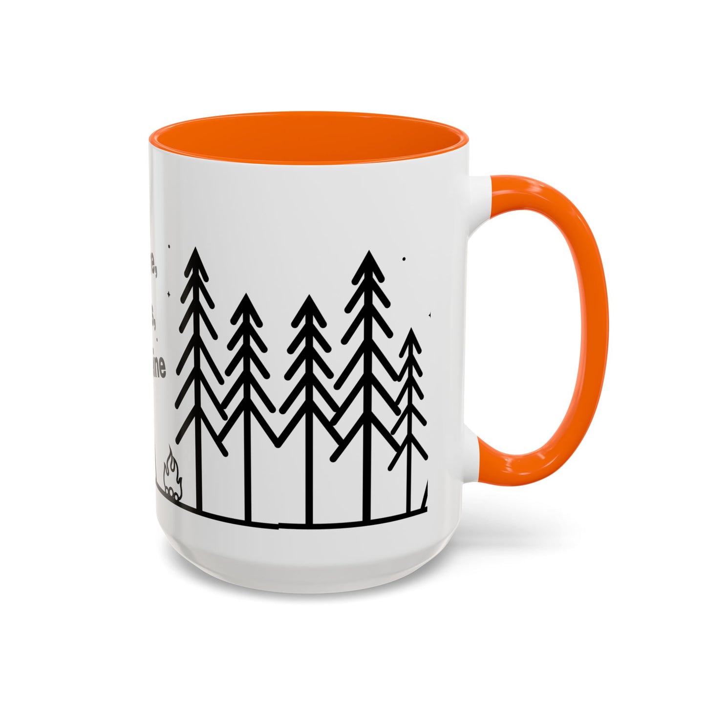 Camping Coffee Mug, Camp Kitchen Mug, Camper Coffee Mug, Camping Chaos Caffeine Mug, Gift for Camper, Gift for Coffee Lover, RV Lover Gift