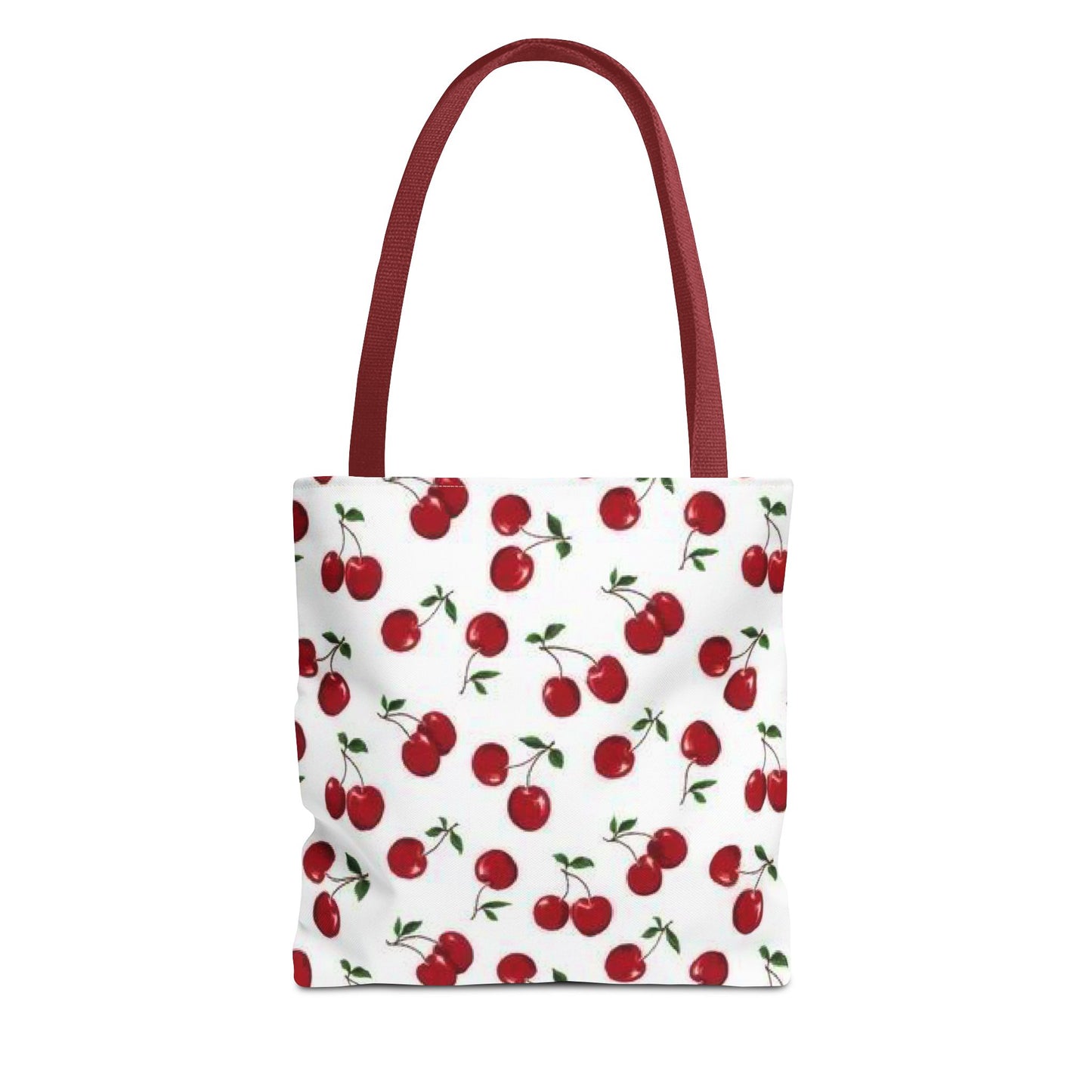 Cherry Tote Bag, Shopping Tote, Grocery Tote Bag, Activity Bag
