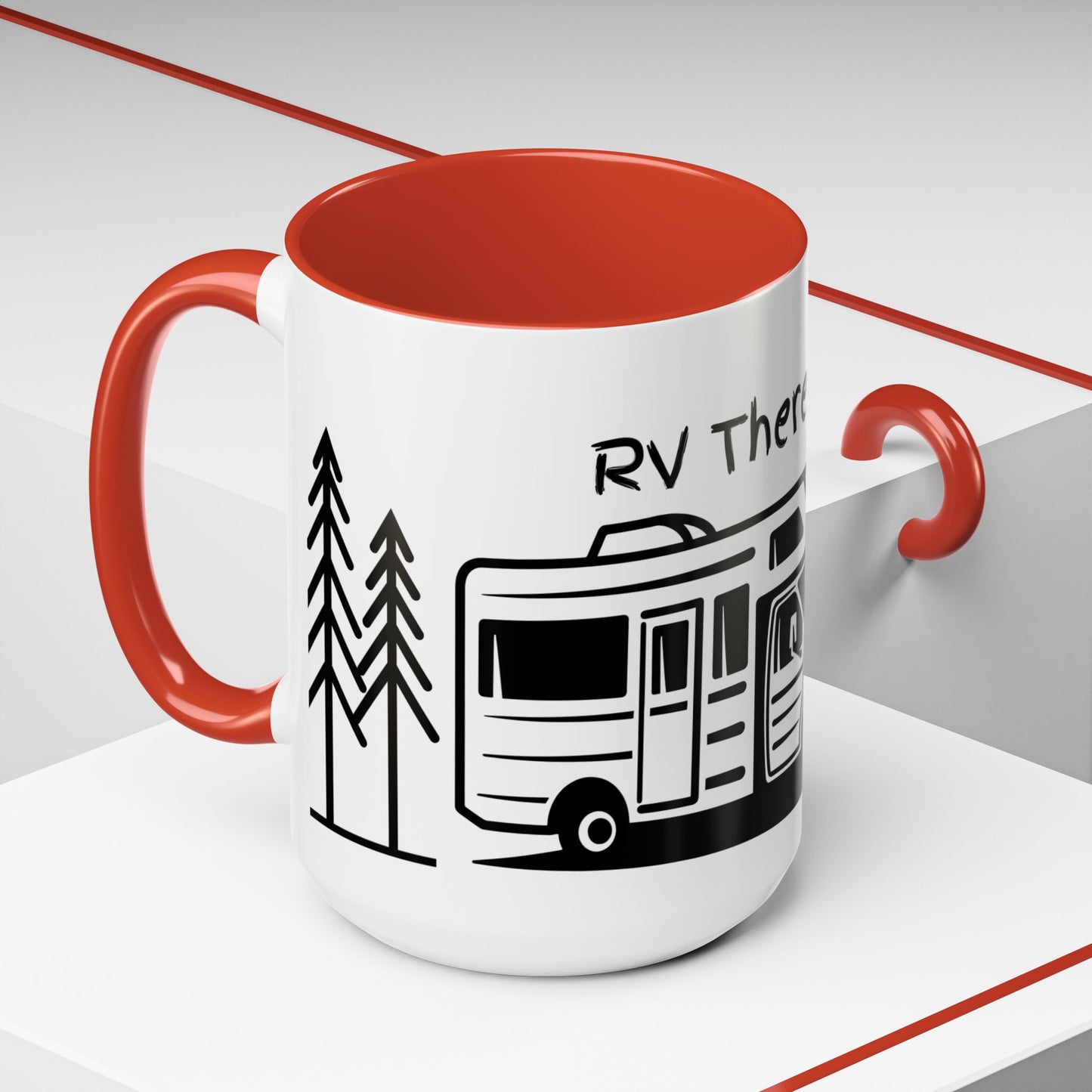 Camper Coffee Mug, Camping Coffee Mug, Camp Kitchen Mug, RV There Yet Mug, Gift for Camper, Gift for RV Lover Gift, RV Gift Idea