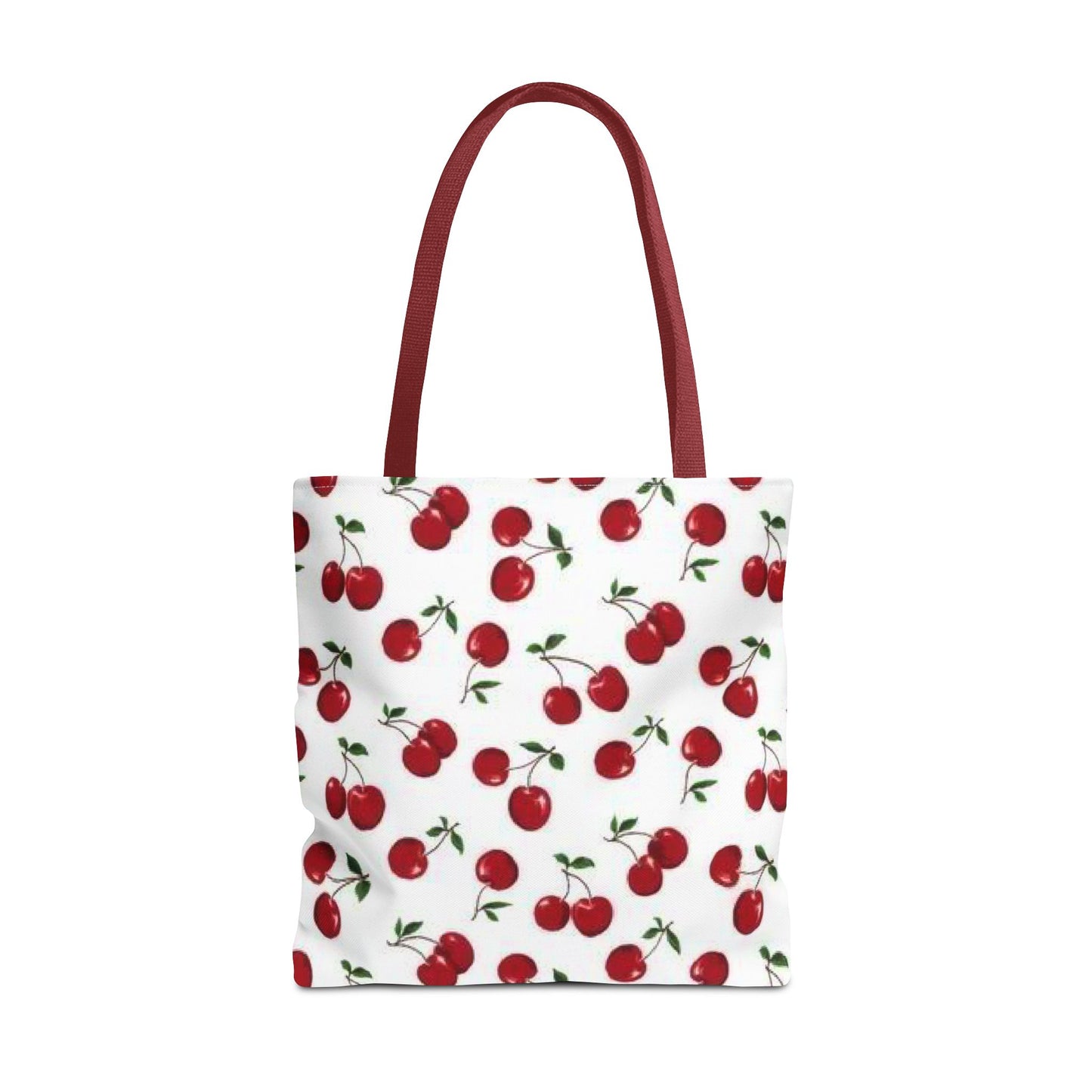 Cherry Tote Bag, Shopping Tote, Grocery Tote Bag, Activity Bag