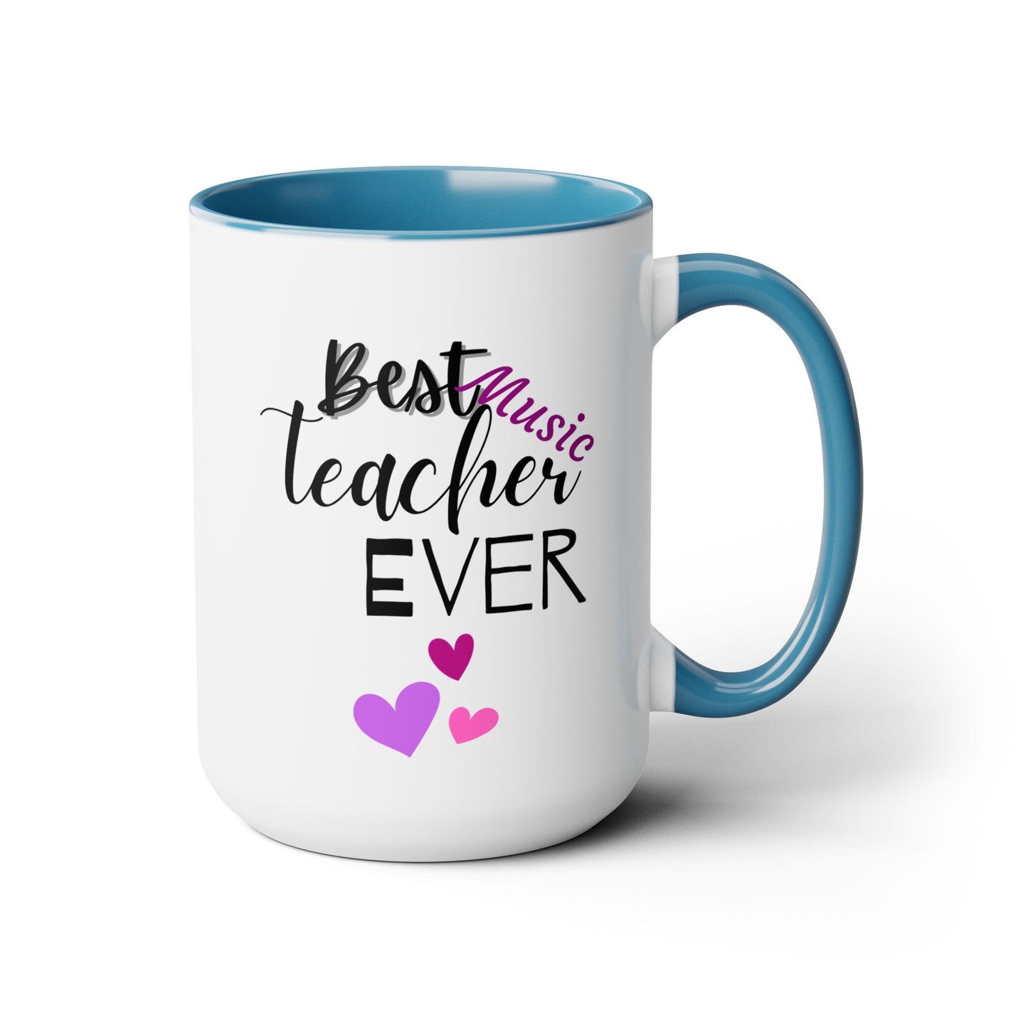 Personalized Teacher Coffee Mug, Coffee Mug, Coffee Lover Gift, Gift For Music Teacher, Graduation Gift For Teacher, Best Music Teacher Gift For Appreciation, PTA Gift Mug for Teacher