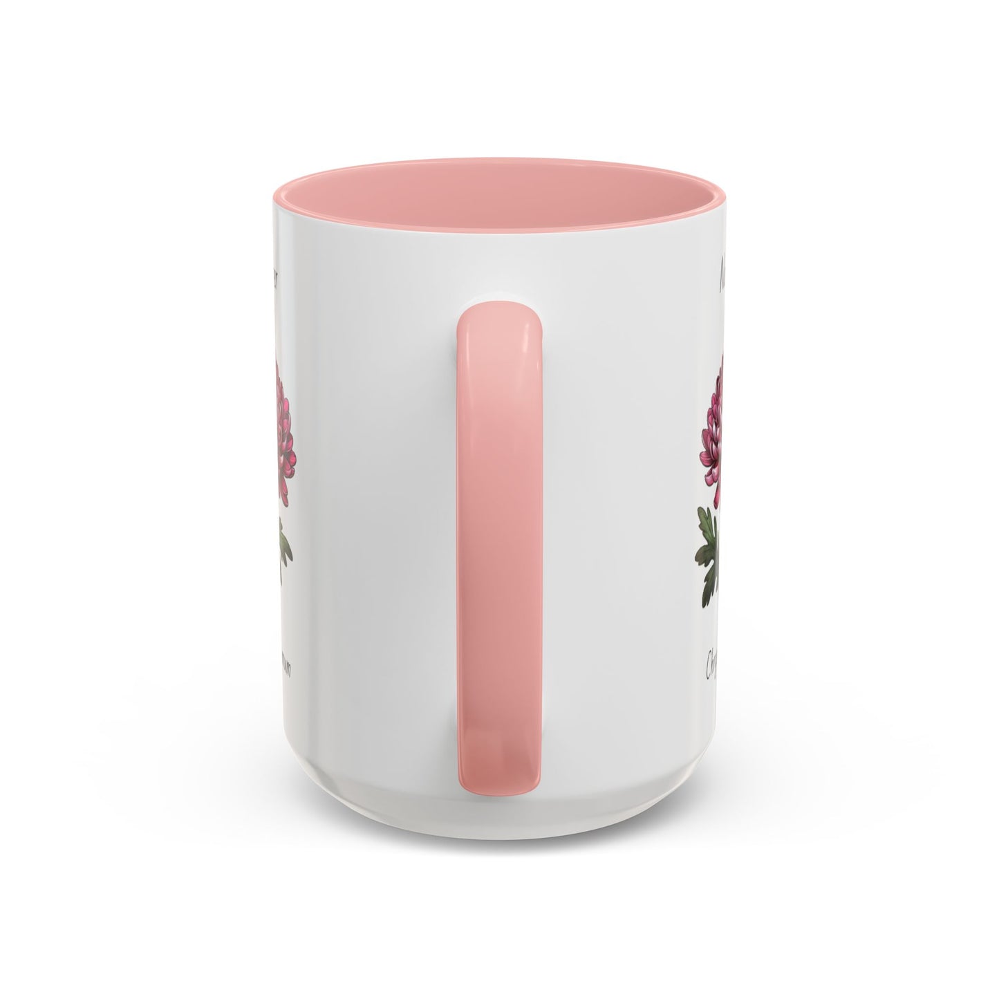 November Coffee Mug Flower Coffee Mug, November Birth Month Flower - Chrysanthemum, November Birthday Gift Flower Mug